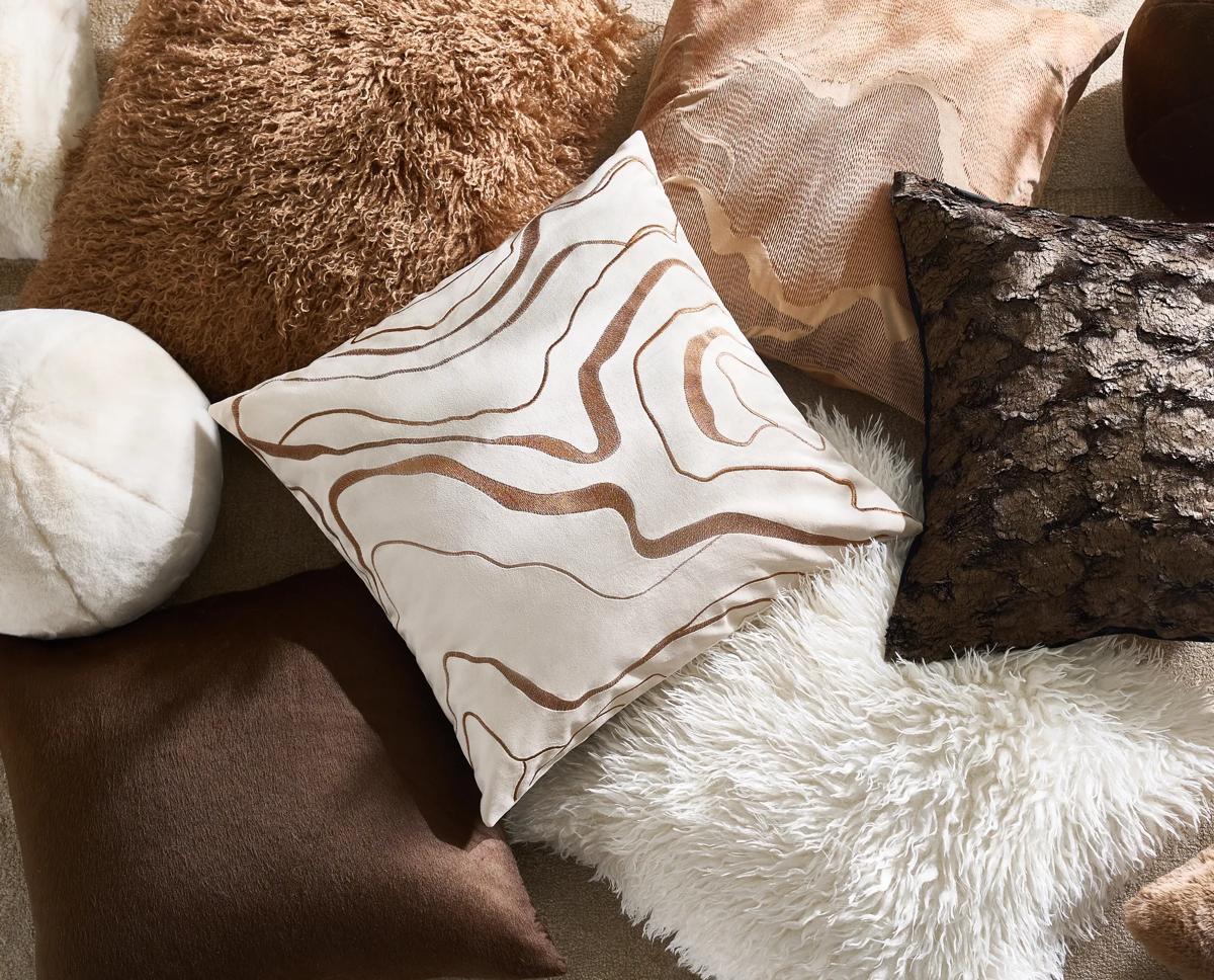 Canyon Embroidered Pillow 22"