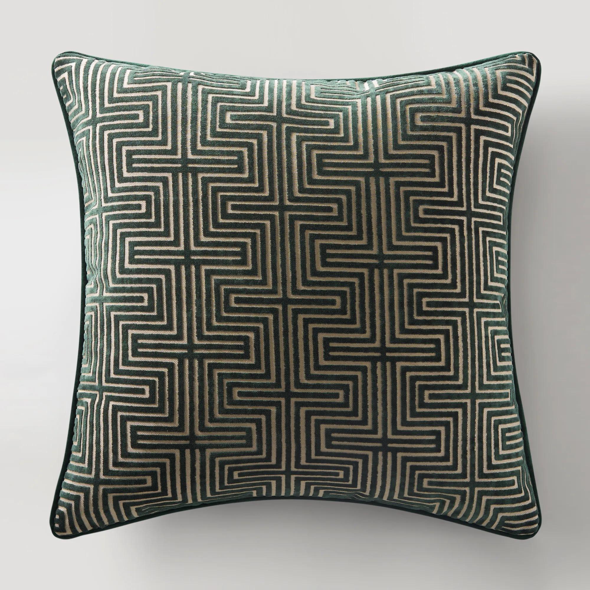 Lenox Pillow 22" - Deep Green