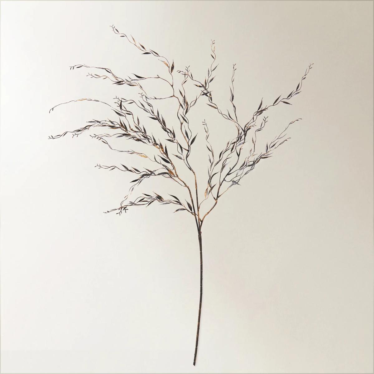 Black Shimmer Weeping Willow 41" - Set of 3