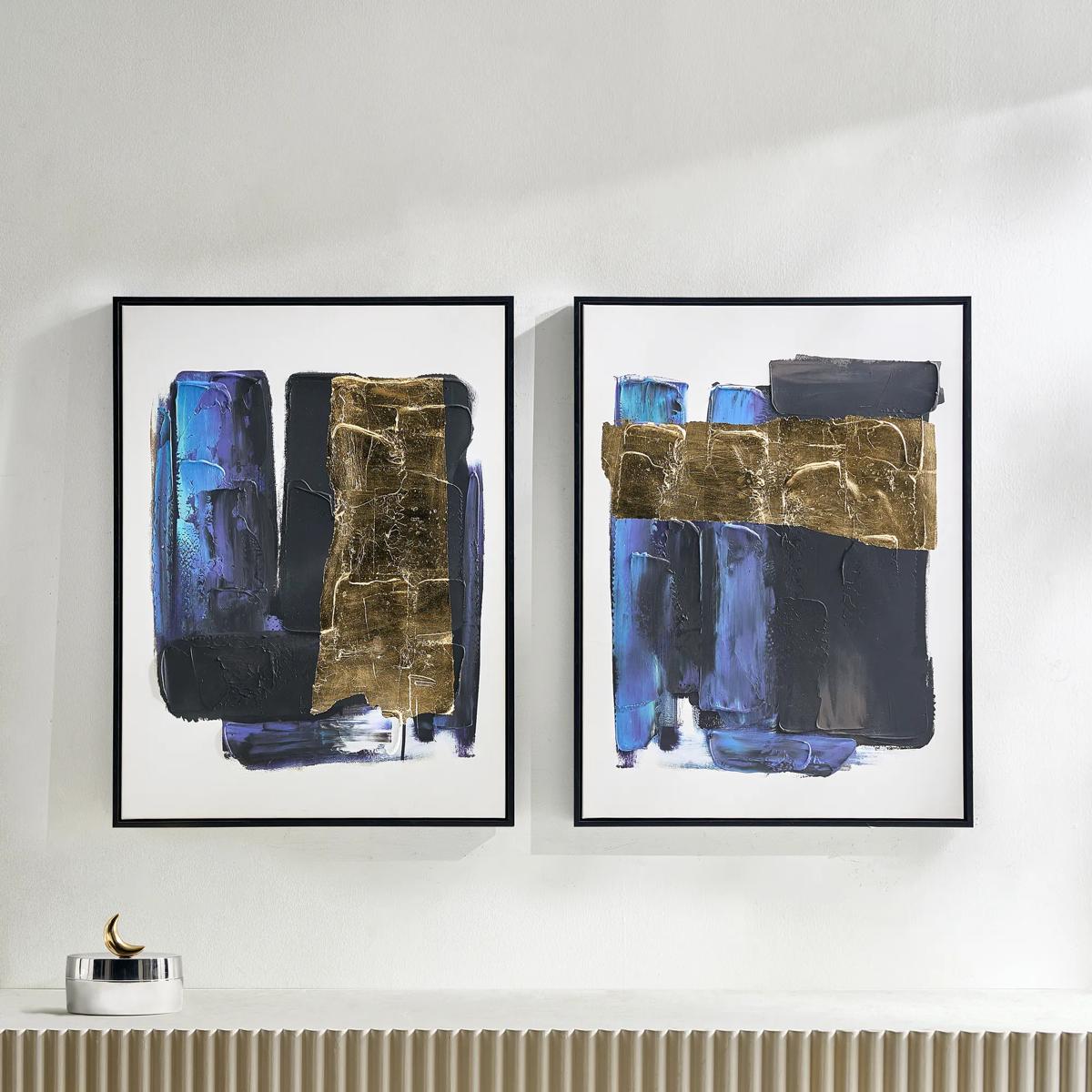 Deep Thoughts Painting - Set of 2