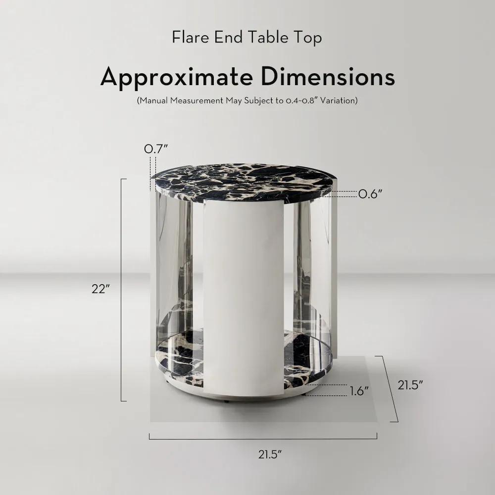 Flare End Table