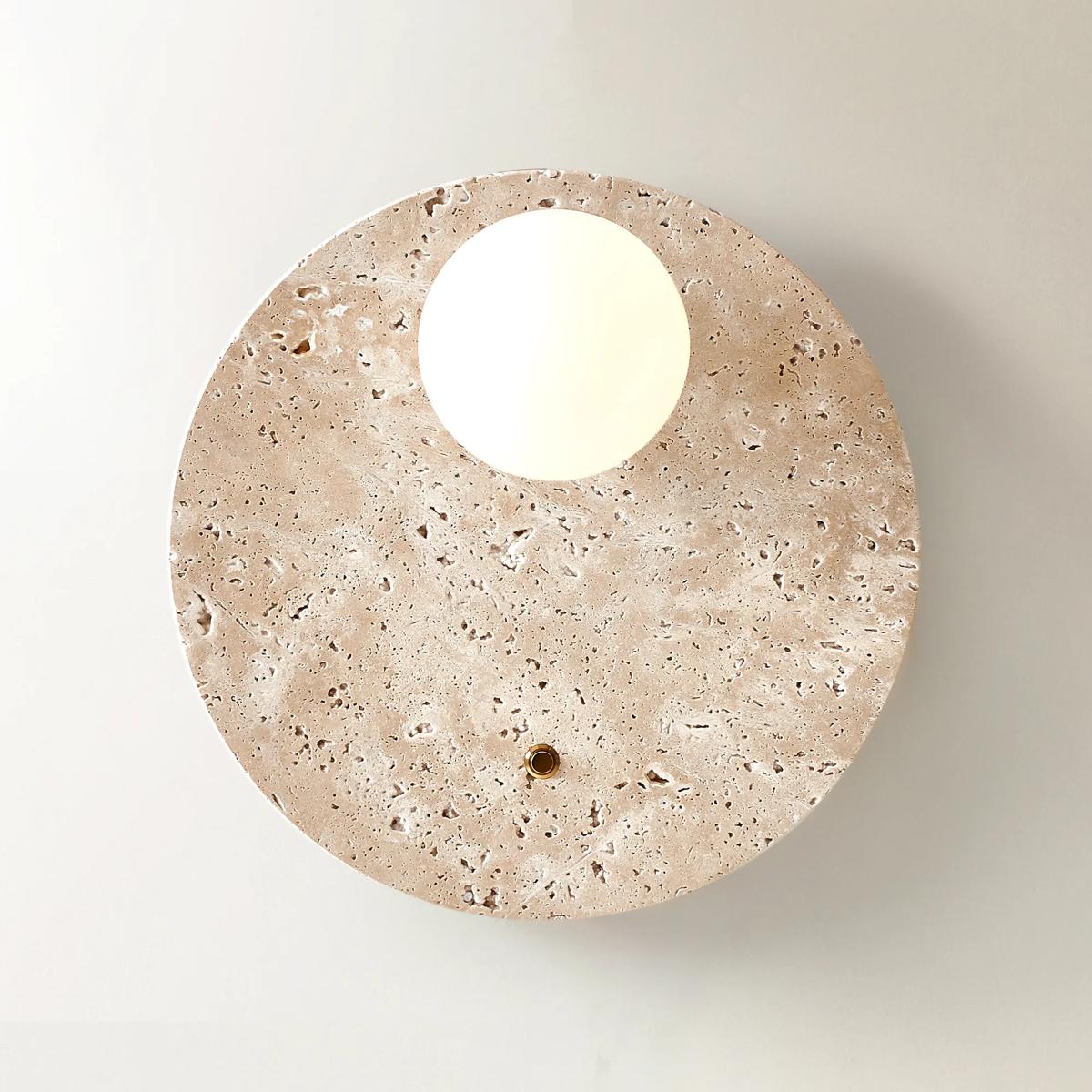Eden Travertine Sonce 11.75"
