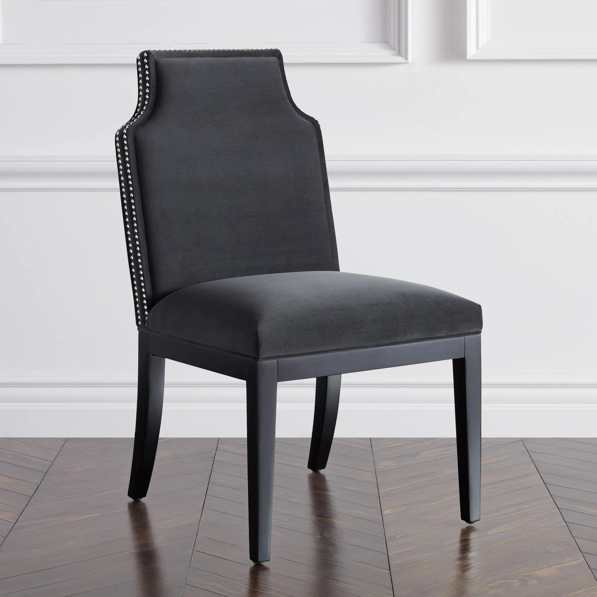 Jasmine Dining Chair - Matte Black