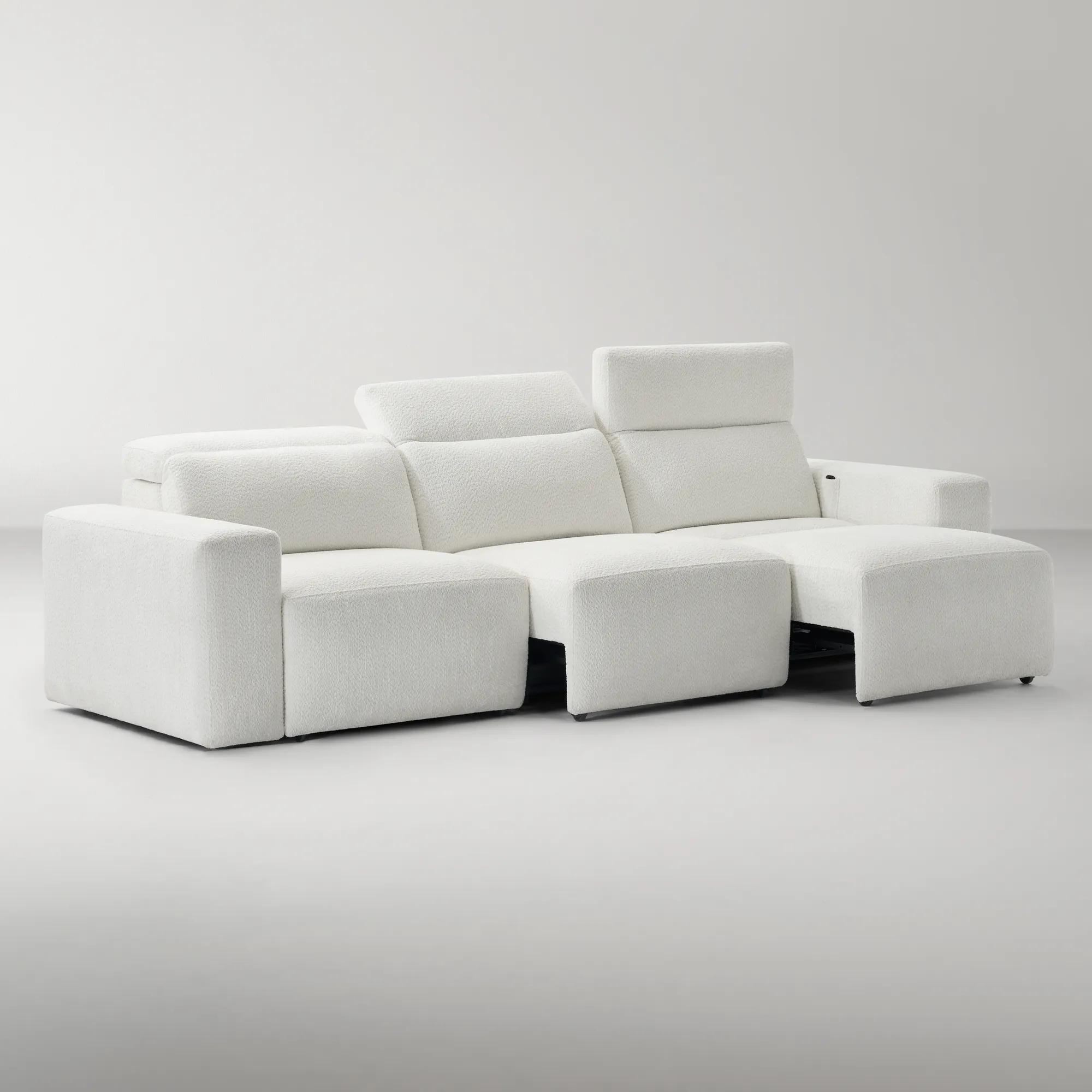 Cairns Motion Sectional - White