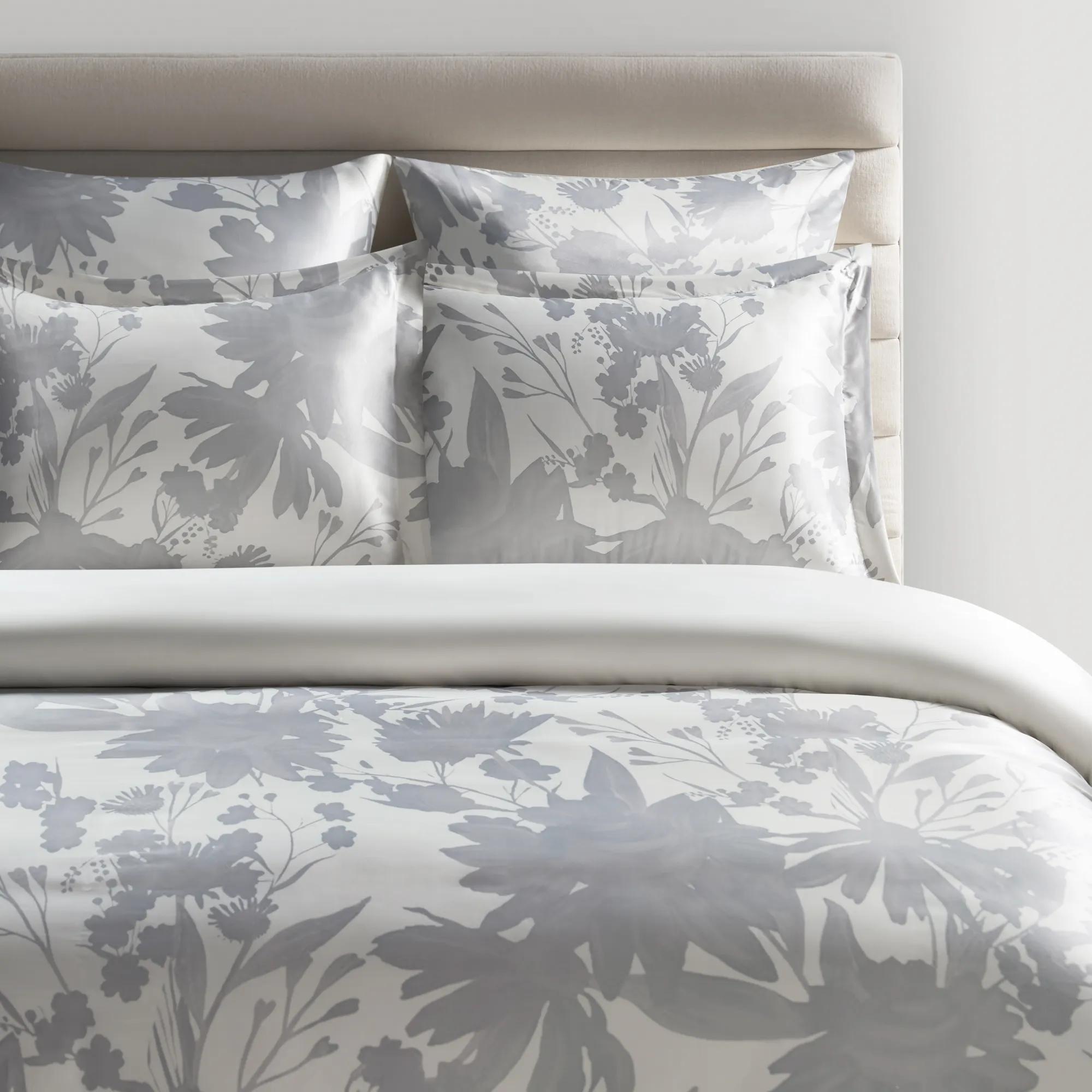 Camille Bedding Set - Grey Blue/Cream