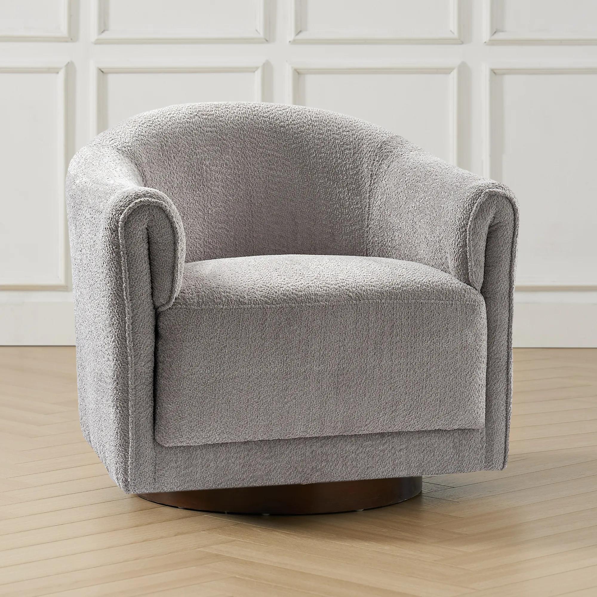 Adrian Swivel Chair - Grey