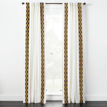 Chloe Jacquard Orb Curtain - Custom