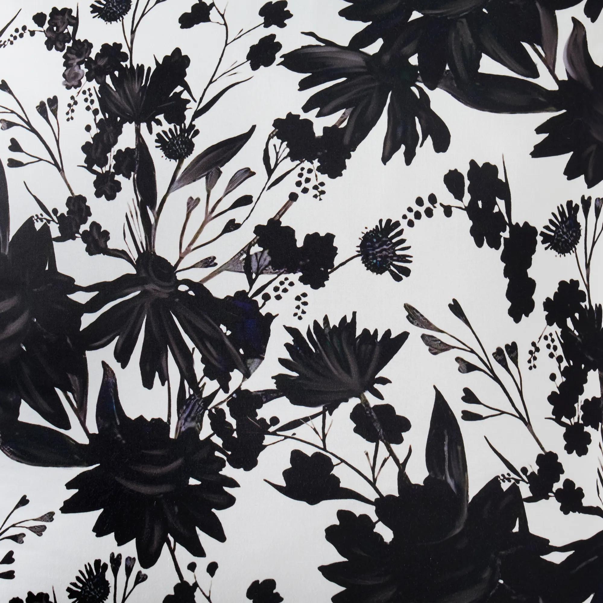 Flora Bedding Set - Black/White