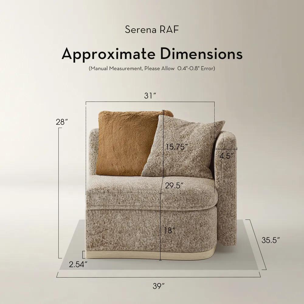 Stria Sectional Components - Bulid Your Own