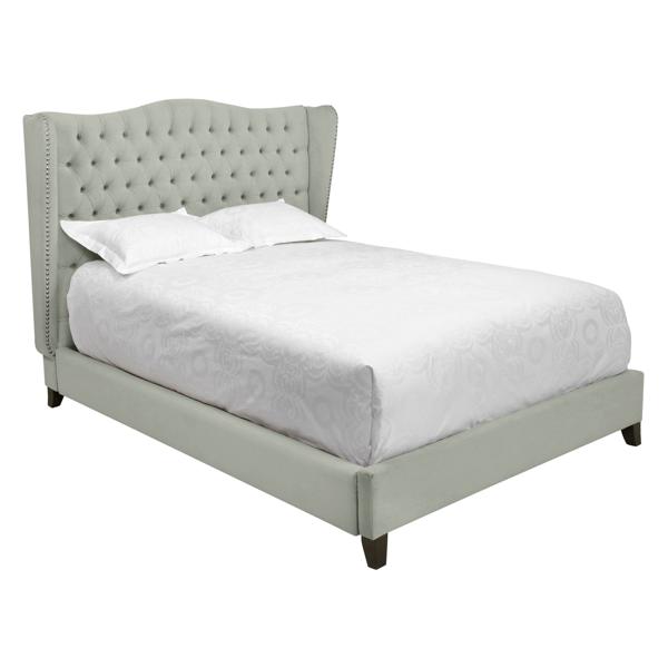 prime-roseさま専用ページ Homfa Pink Full Size LED Bed Frame, Velvet Upholstered