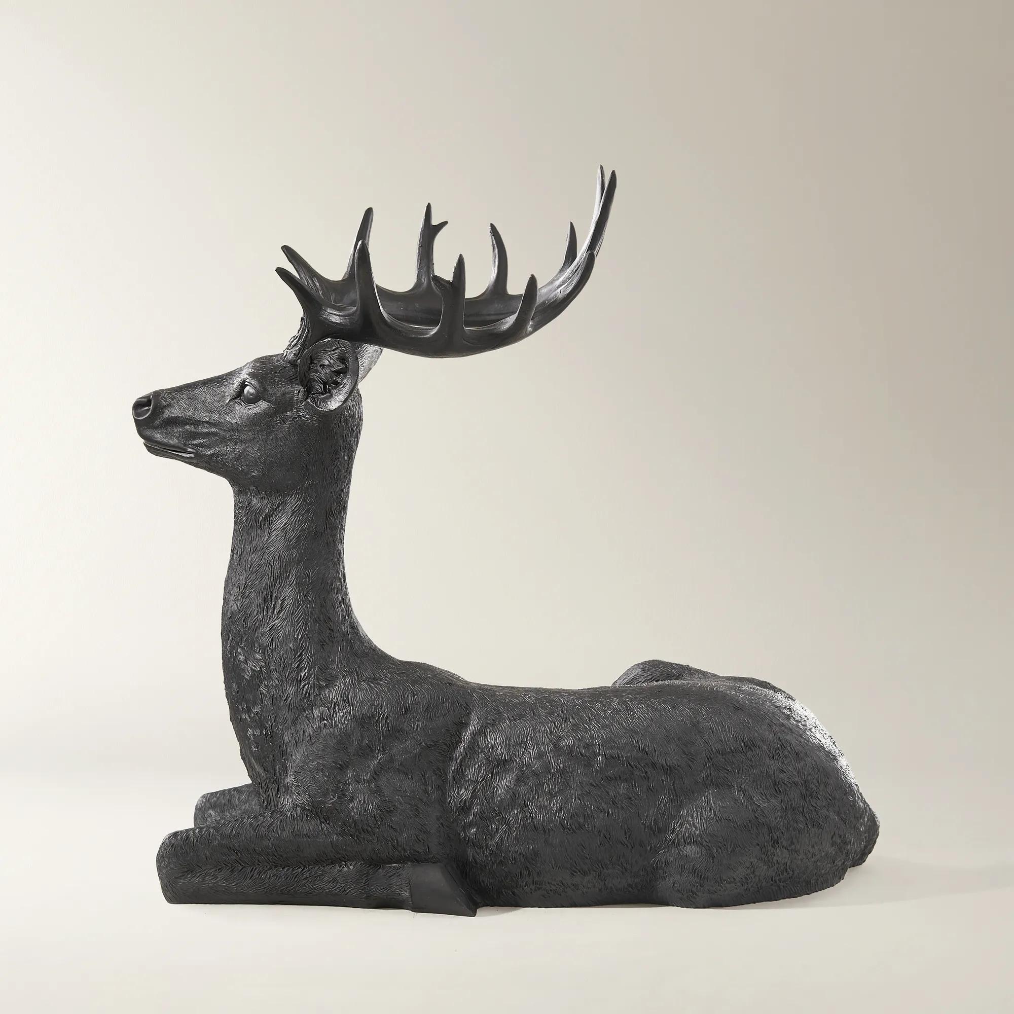 L.G.B. DEERレザー フリンジビスチェ FREE ブラック 牙装飾 希少 Majestic Deer Black - 22