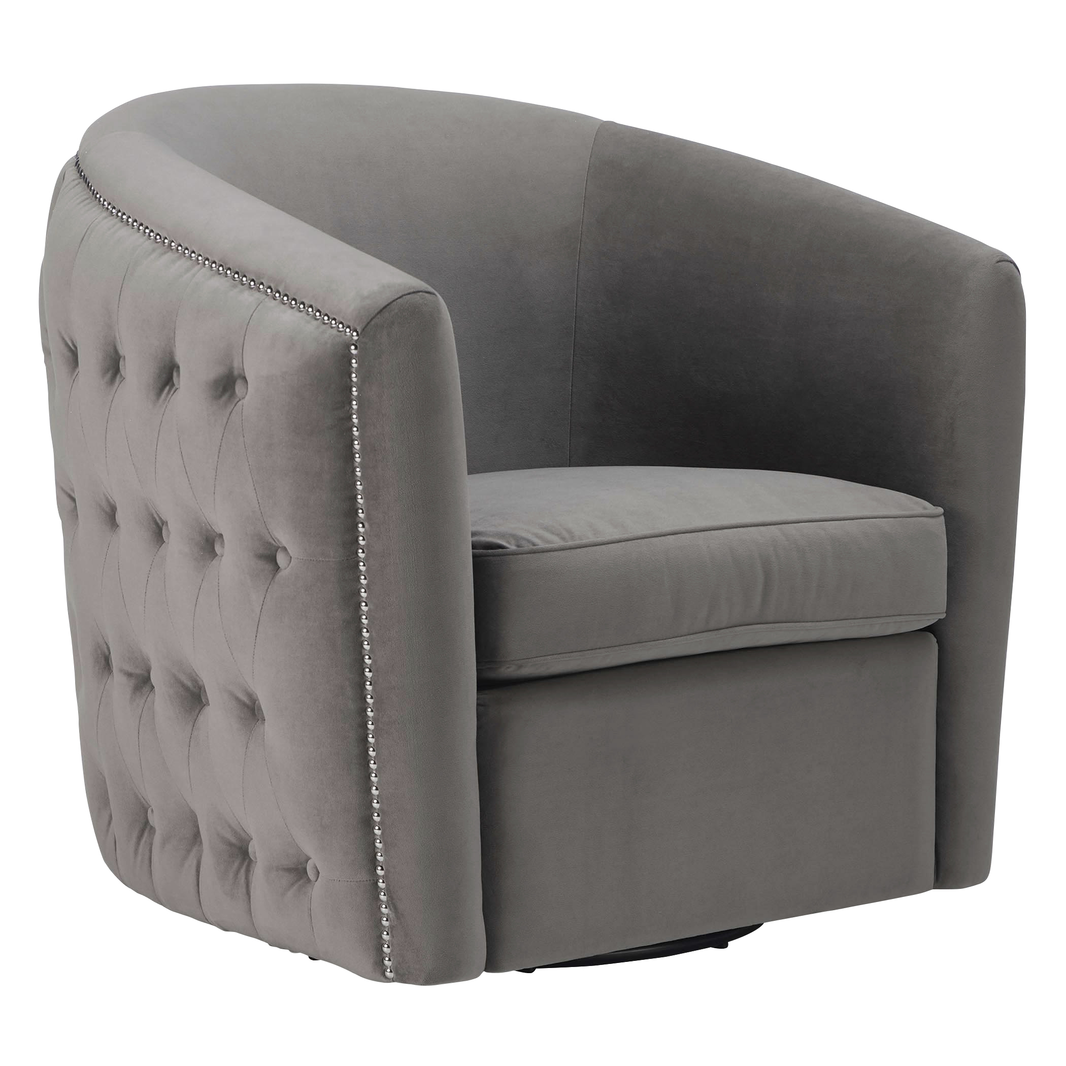 Aria Tufted Swivel Chair