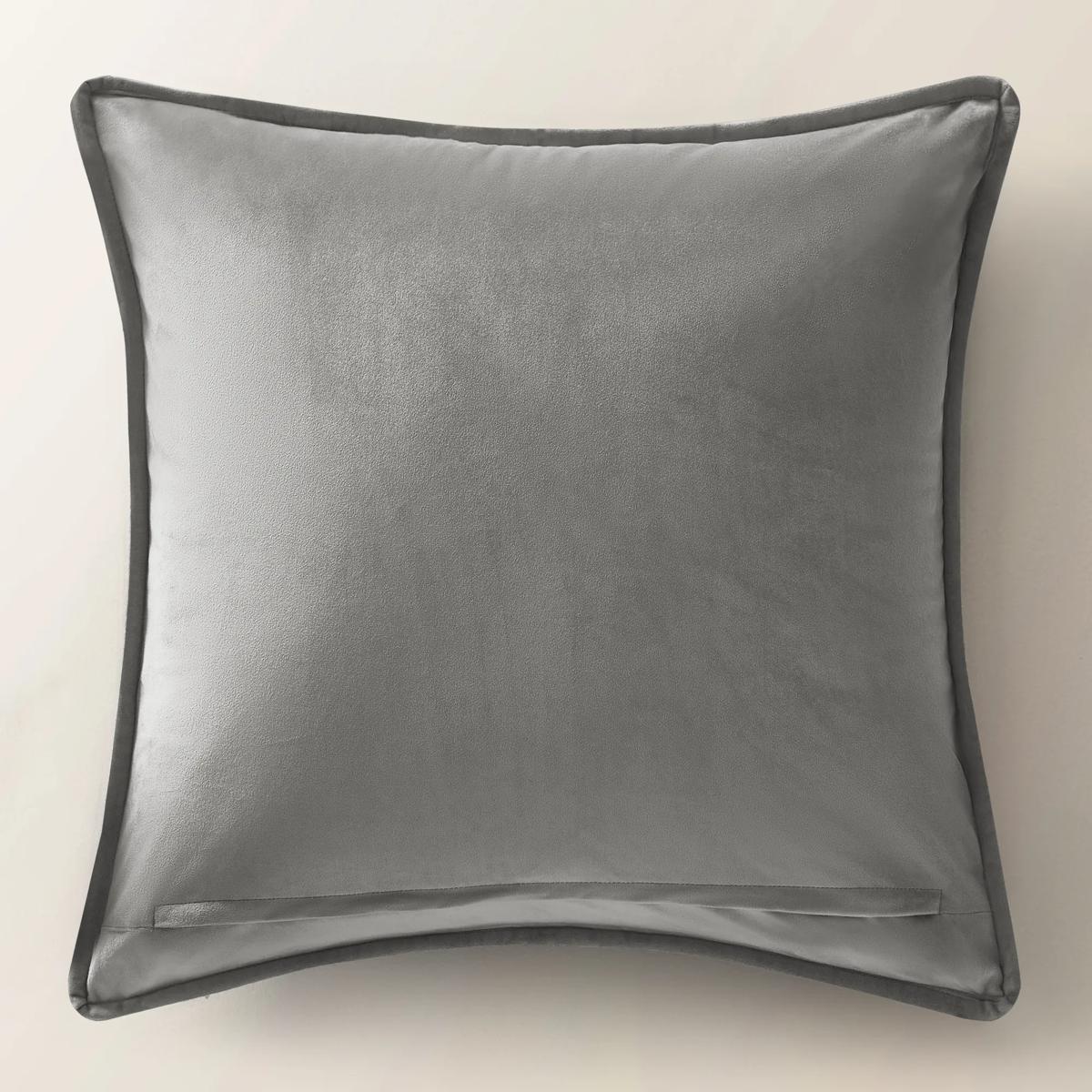 Fan Velvet Quilt Set - Smoke Grey