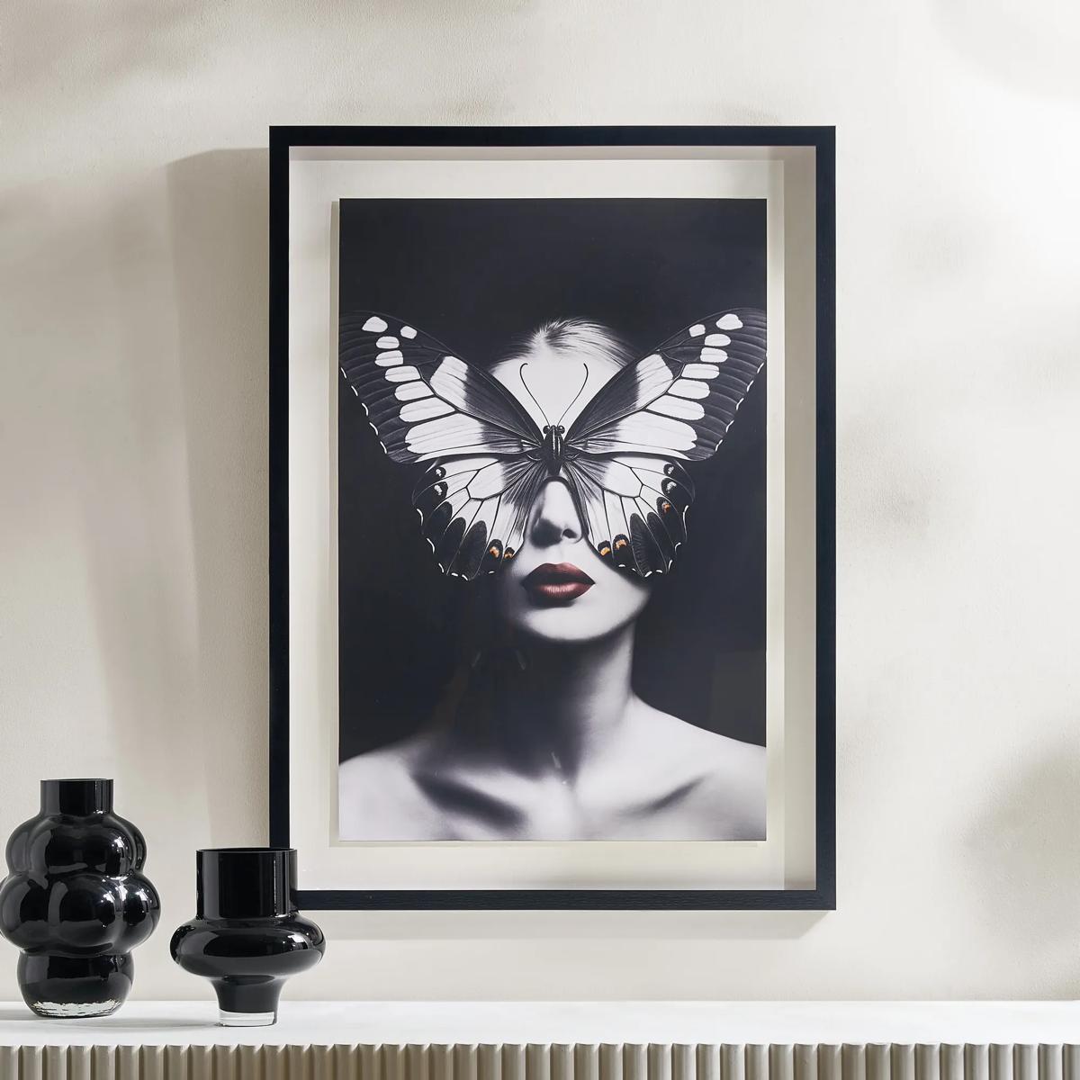 絵画 flk041195 Butterfly Kiss Art