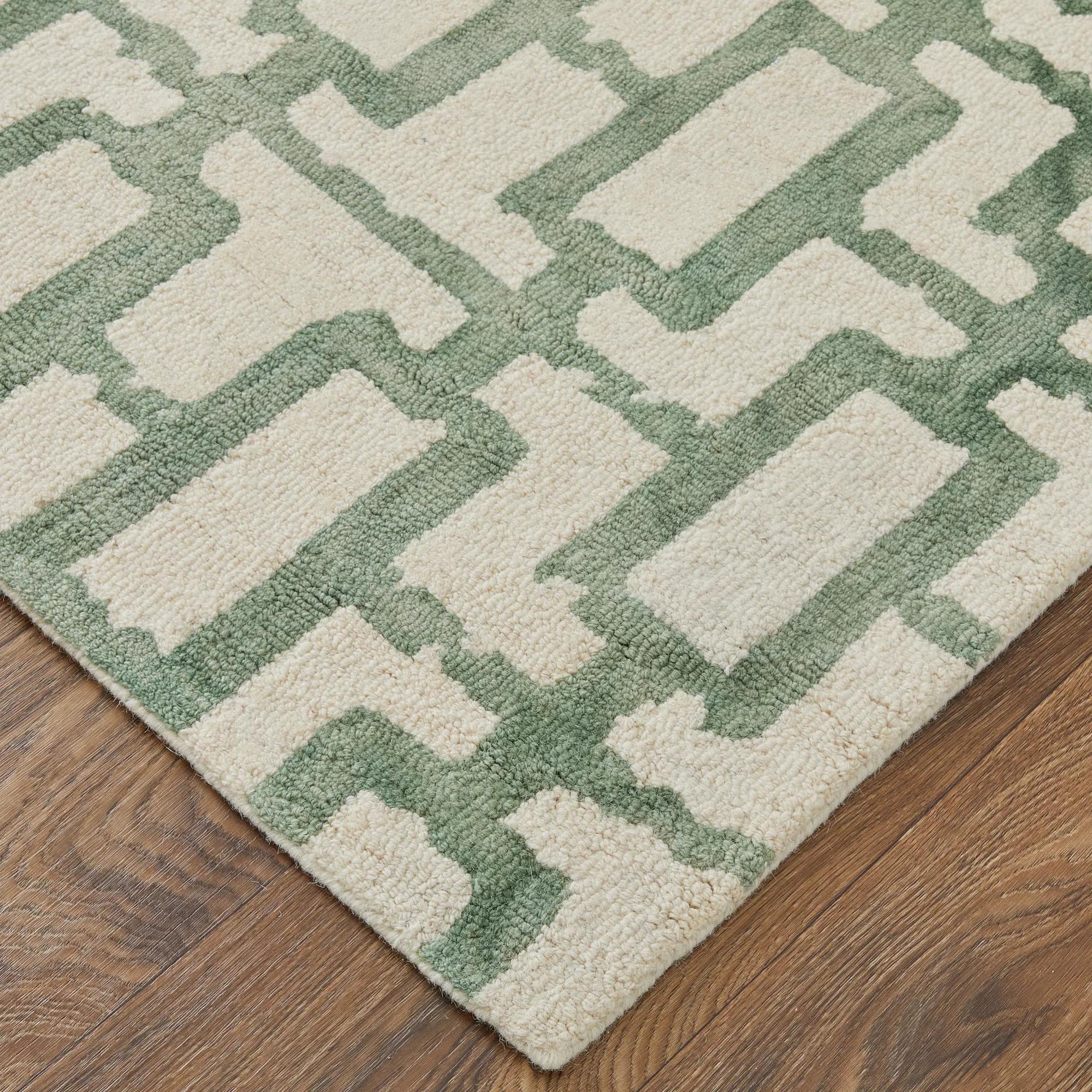 Jacqueline Rug - Ivory/Green