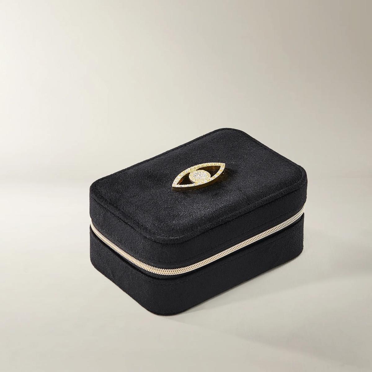 Velvet Jewelry Case - Black