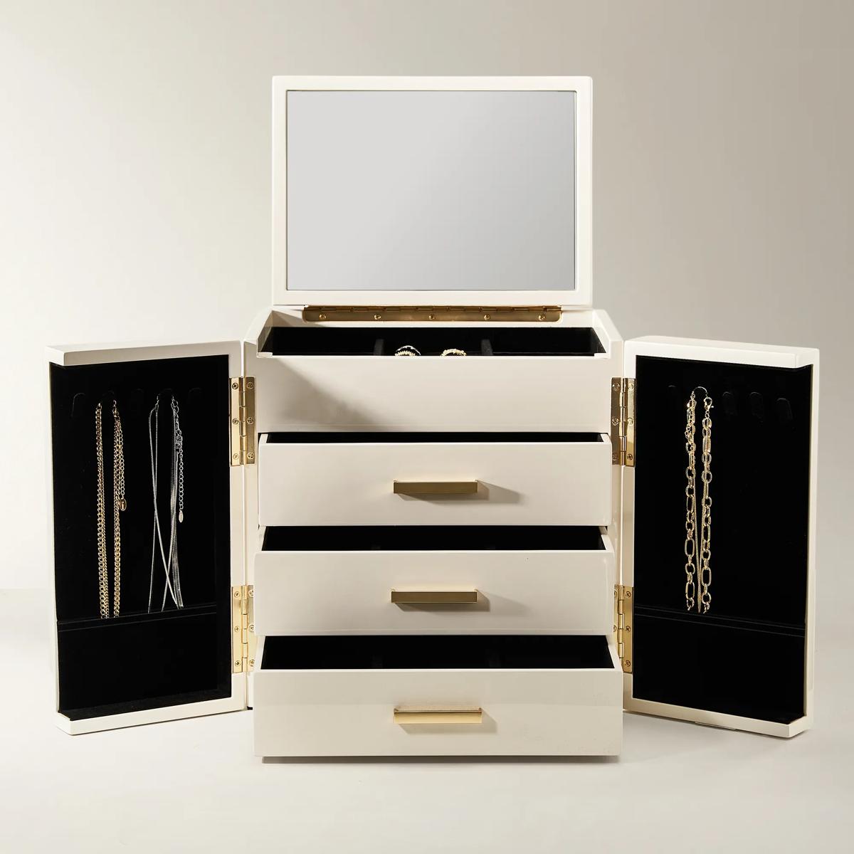 Fresco Jewelry Box - Ivory
