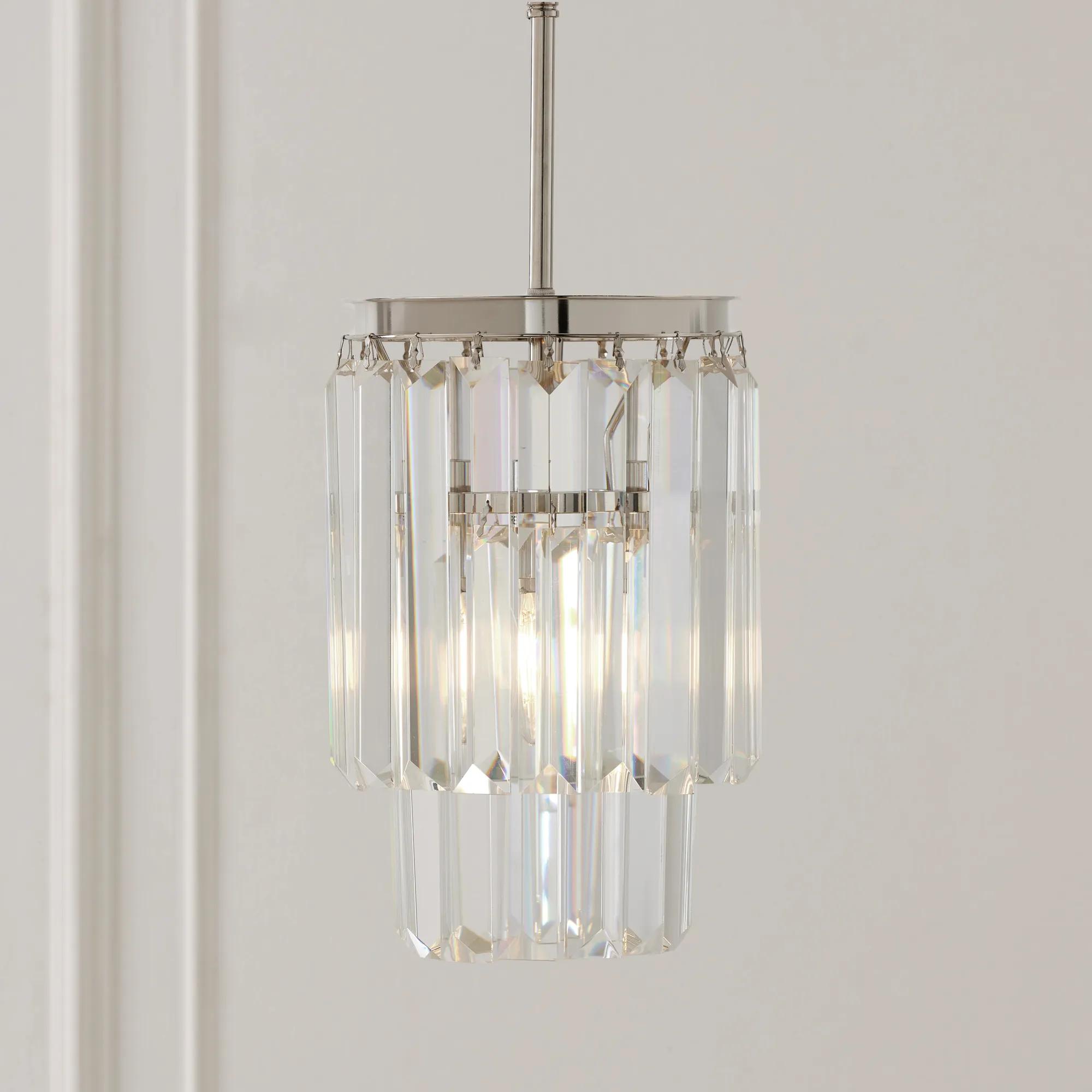 Cora Crystal Taper Holder