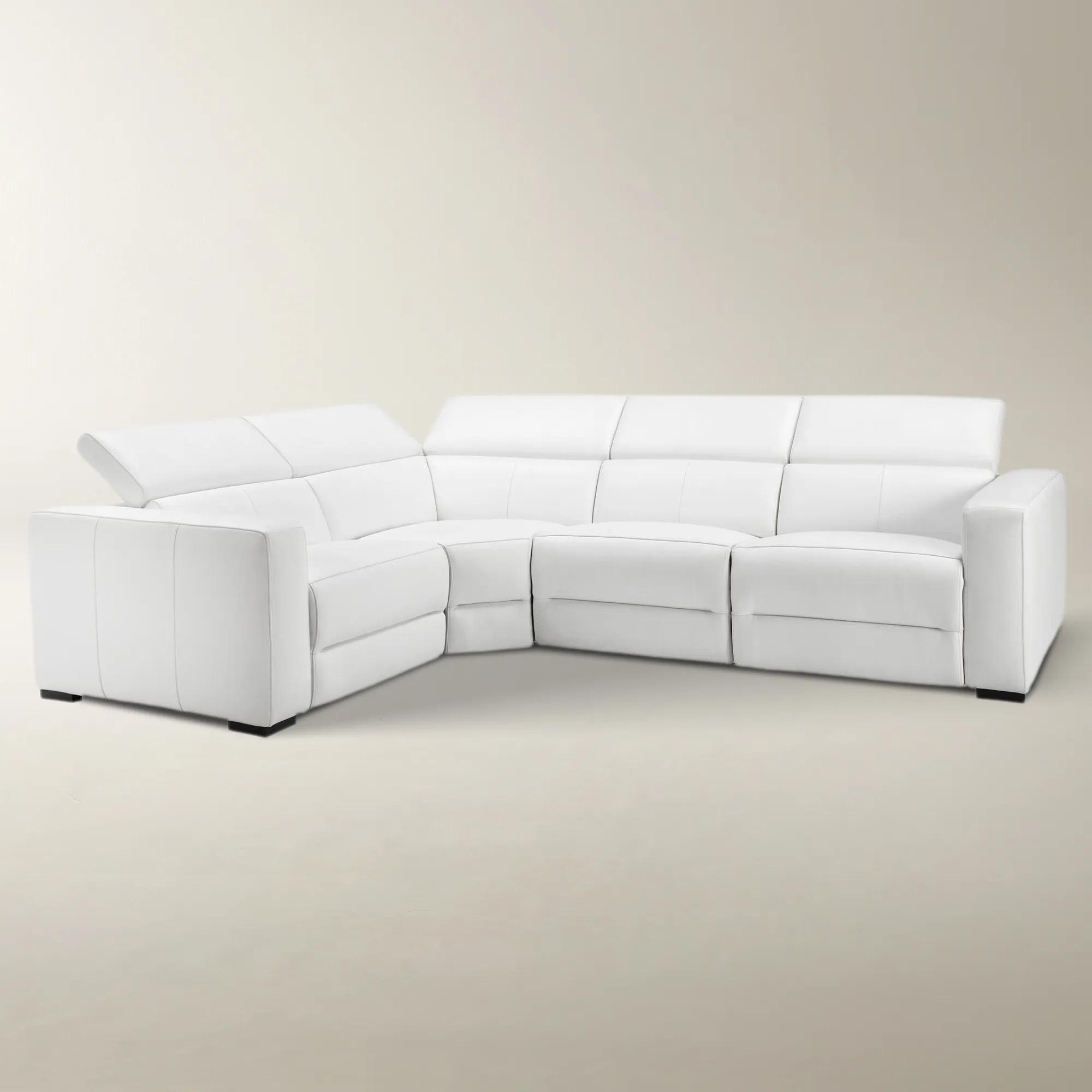 Verona Reclining Leather Sectional