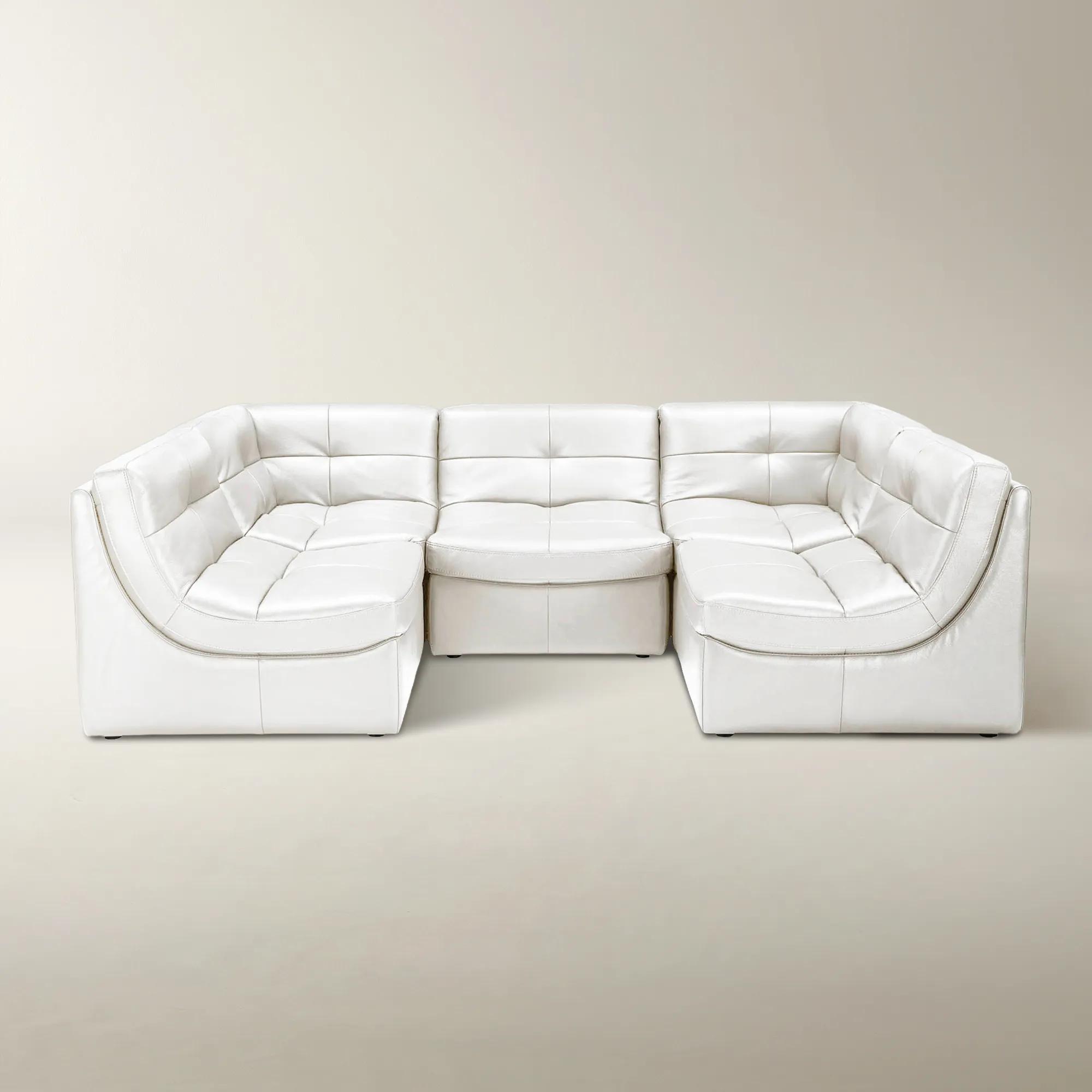 Convo Leather Sectional