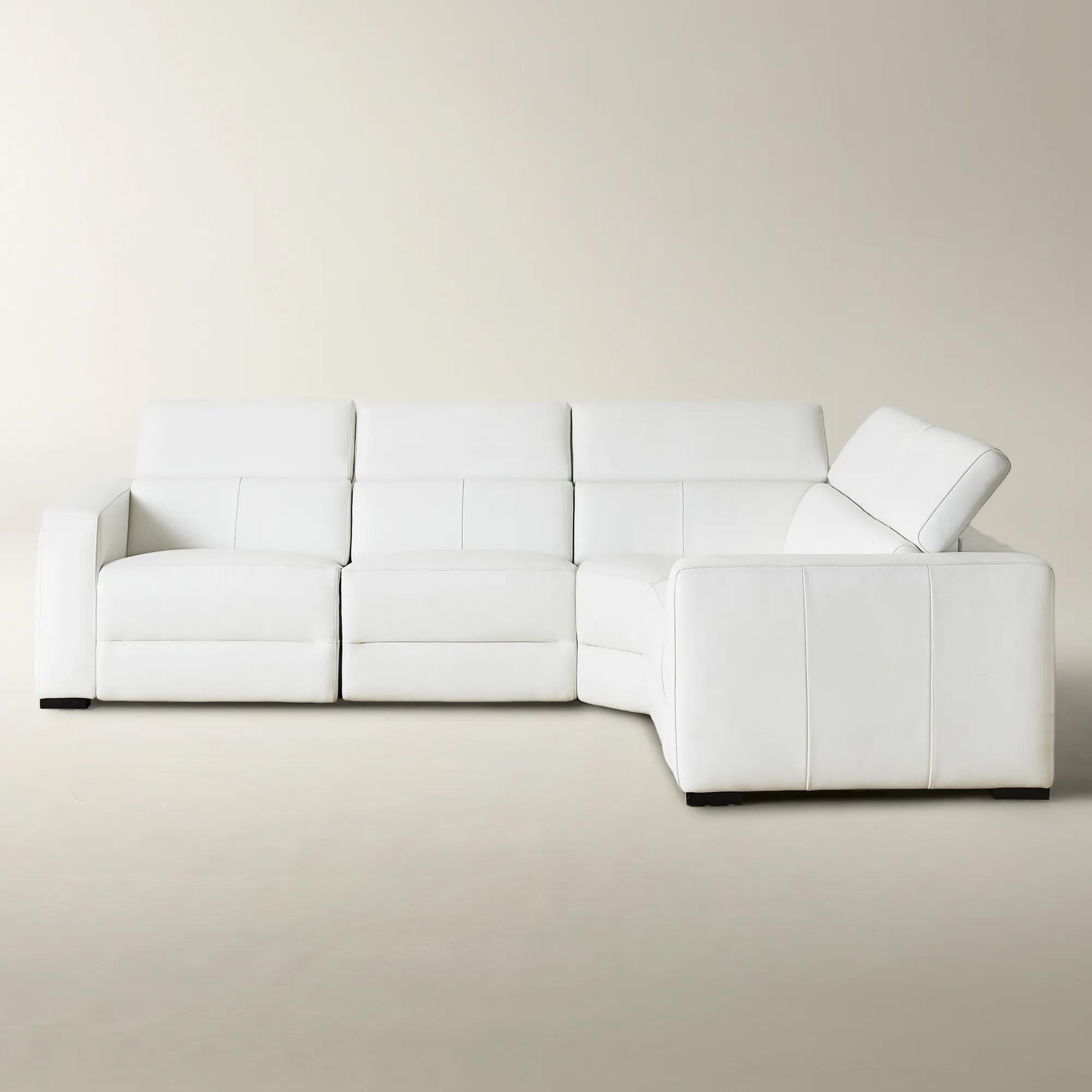 Verona Reclining Leather Sectional