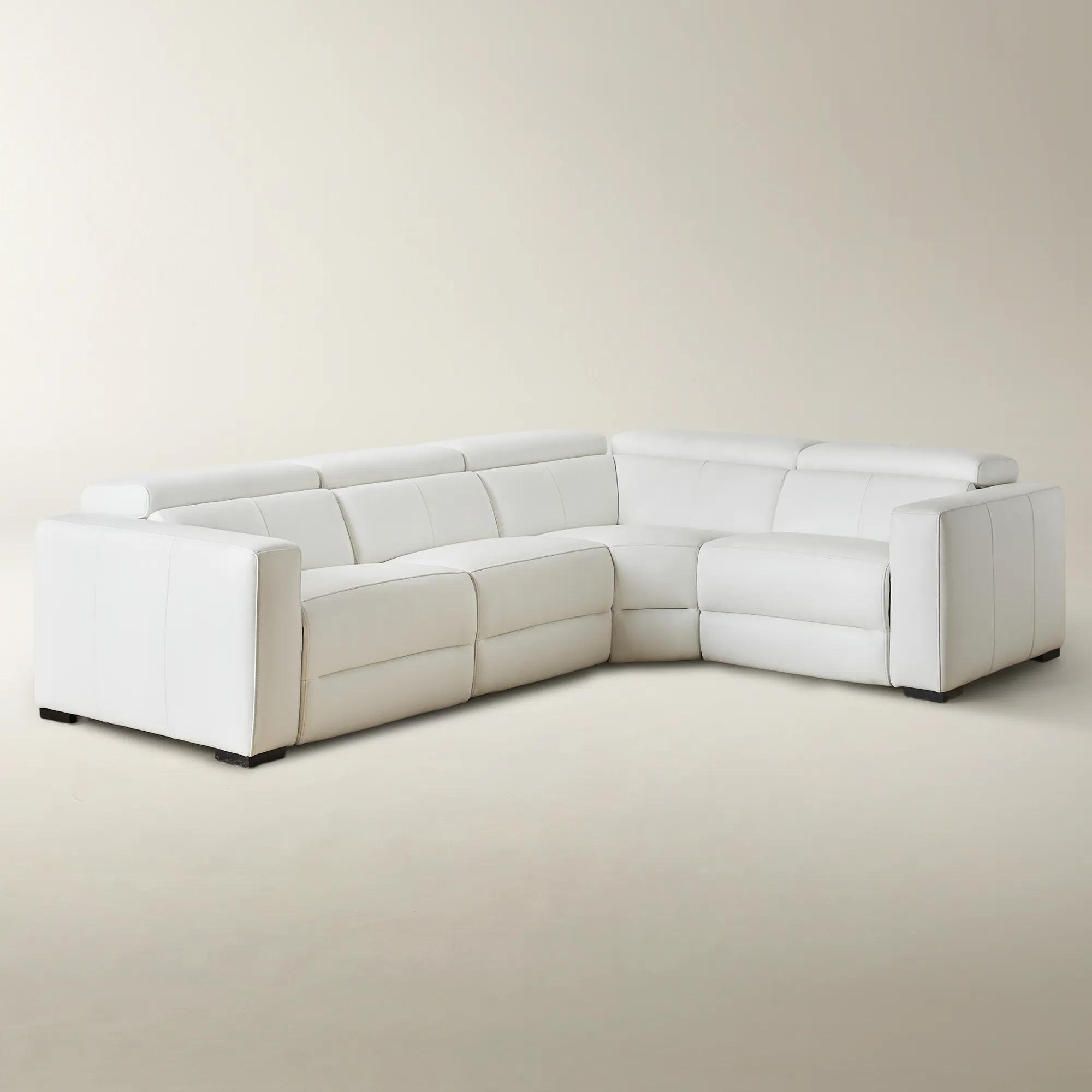 Verona Reclining Leather Sectional