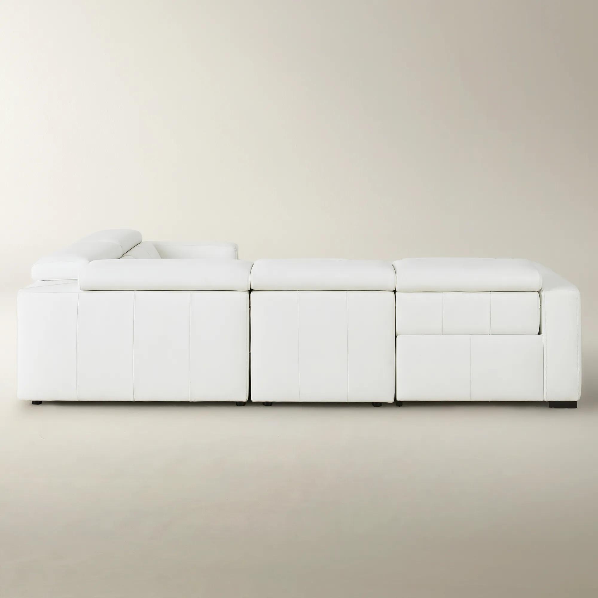 Verona Reclining Leather Sectional
