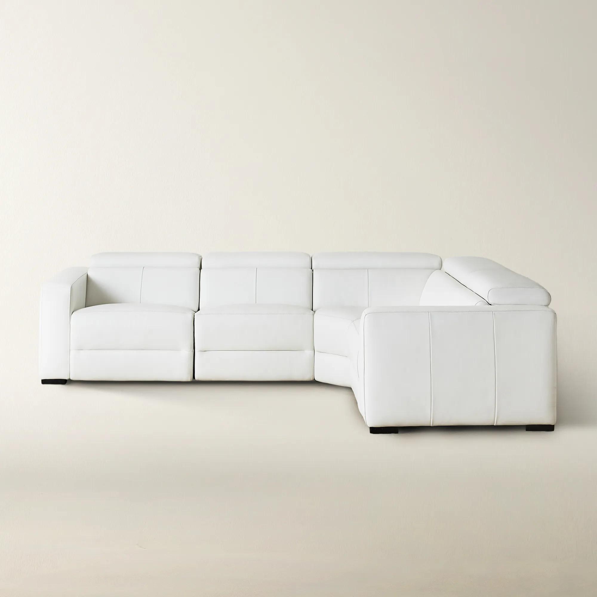 Verona Reclining Leather Sectional