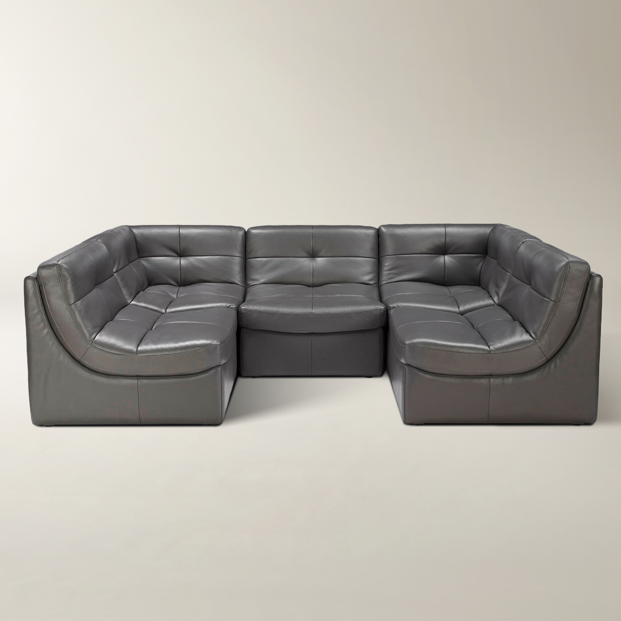 Convo Leather Sectional