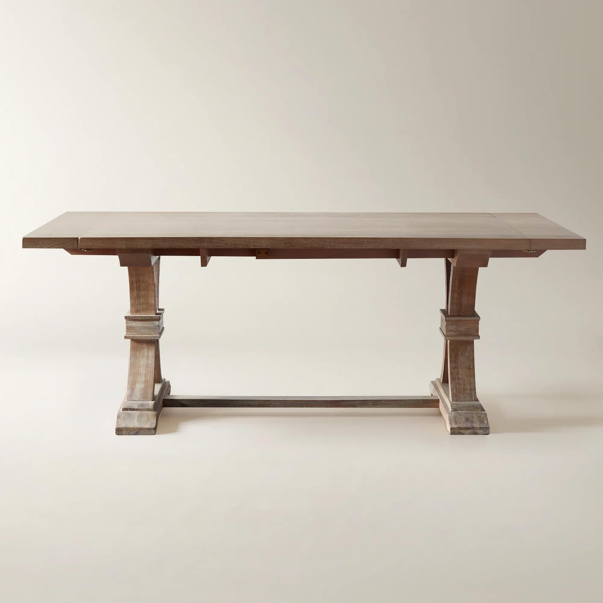 Archer Wash Oak Extending Dining Table
