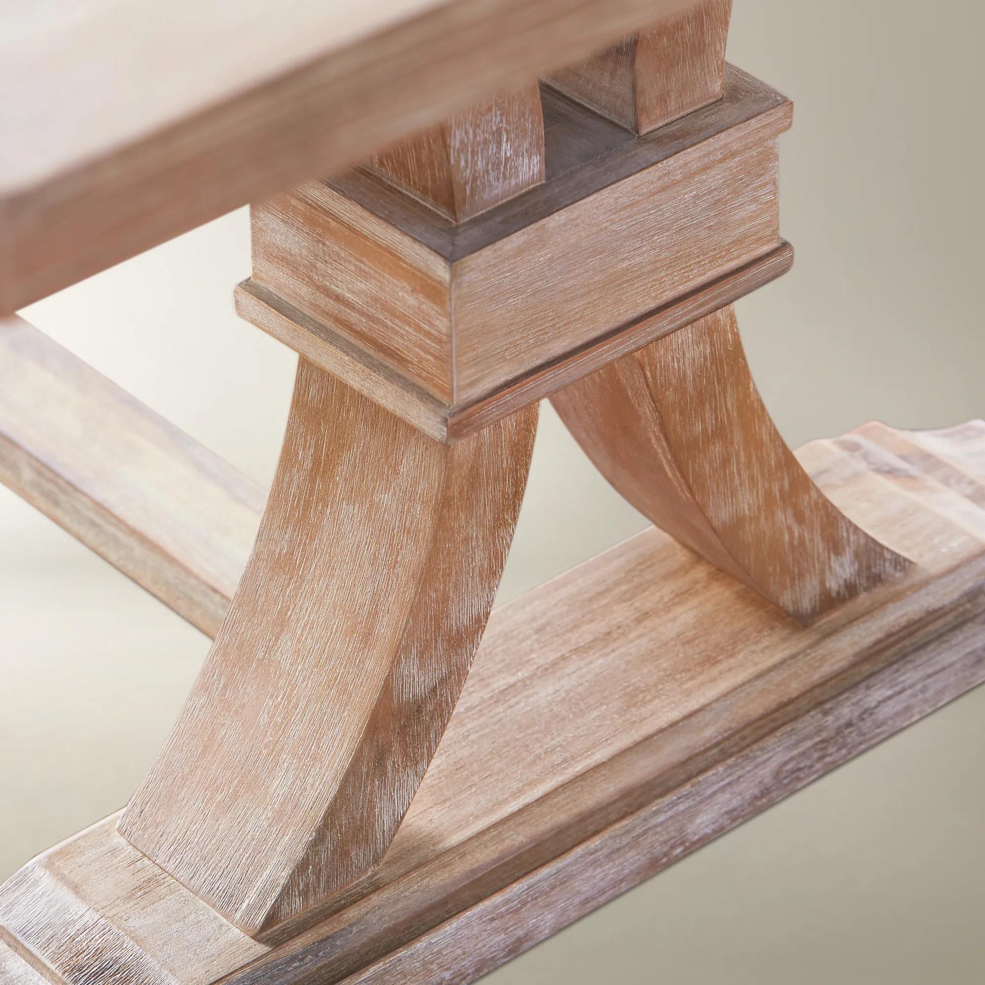 Archer Wash Oak Extending Dining Table