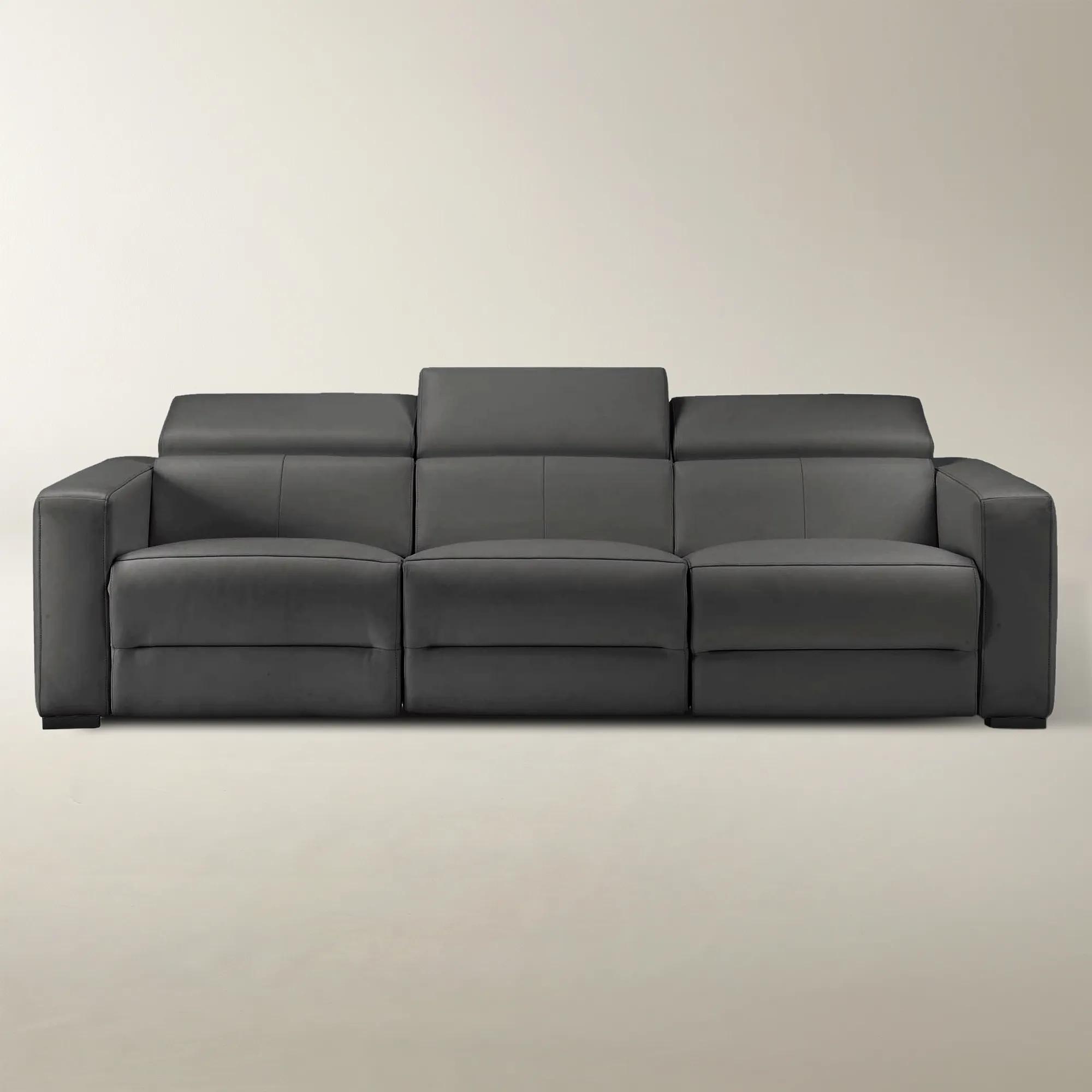 Verona Reclining Leather Sectional