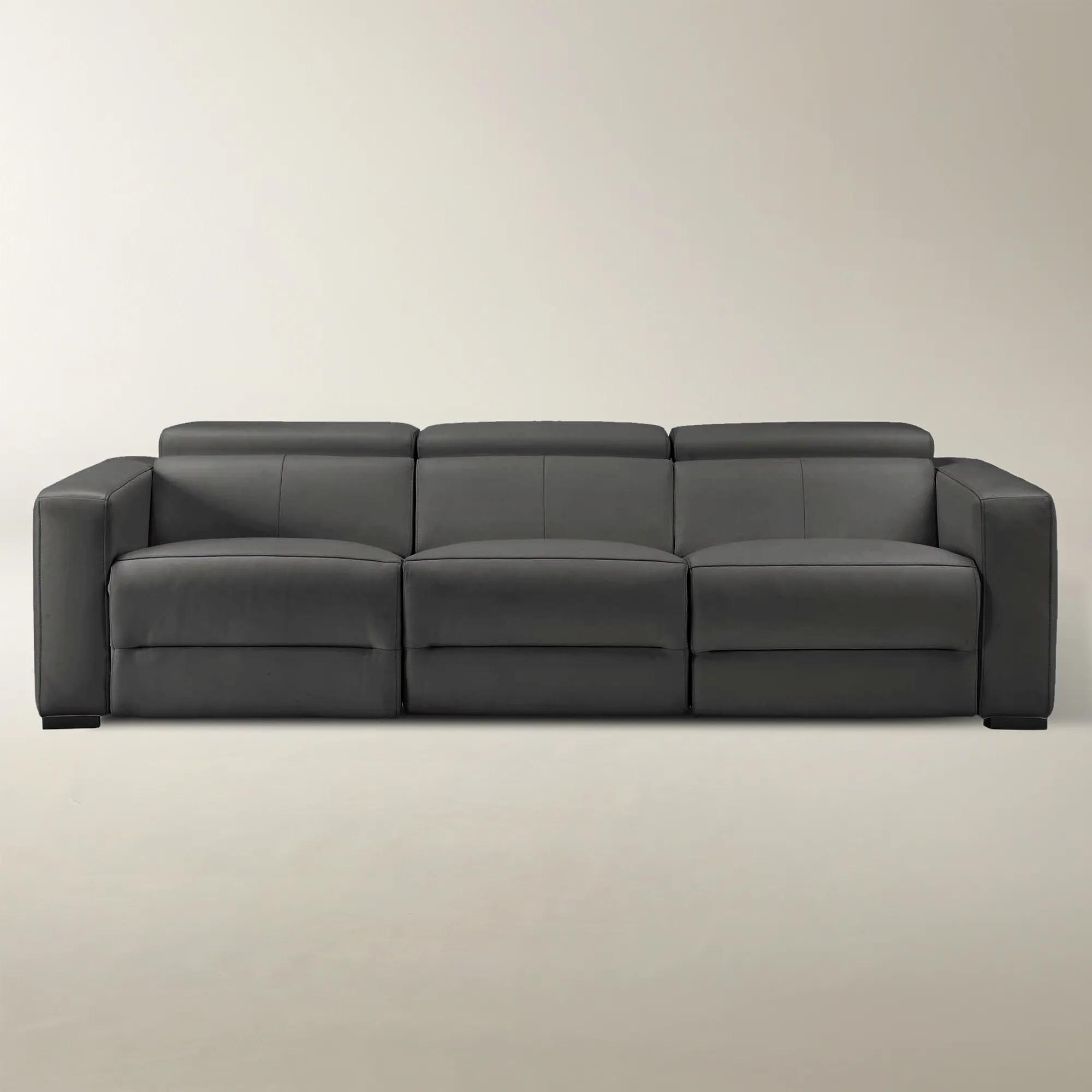 Verona Reclining Leather Sectional