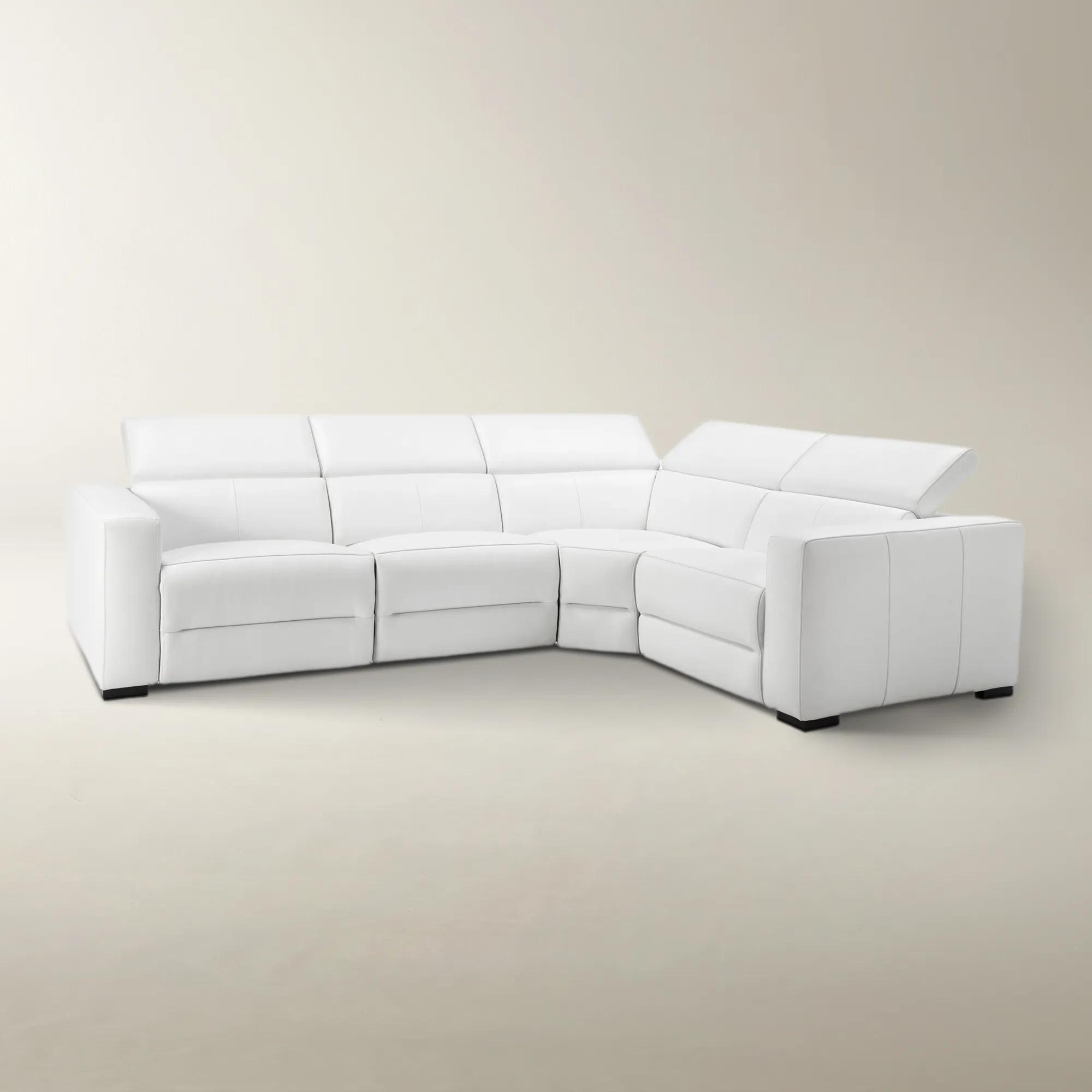 Verona Reclining Leather Sectional