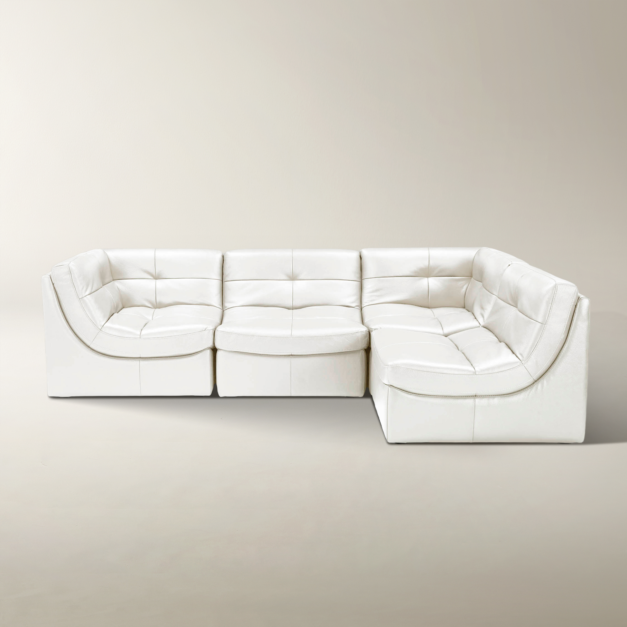 Convo Leather Sectional