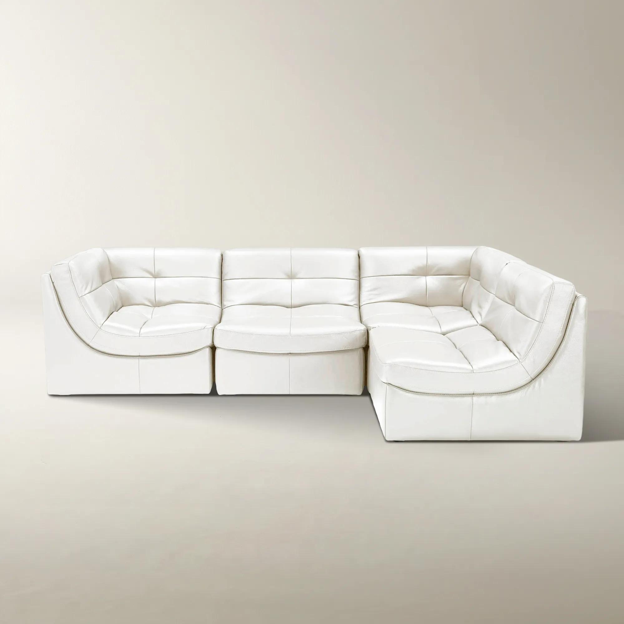 Convo Leather Sectional