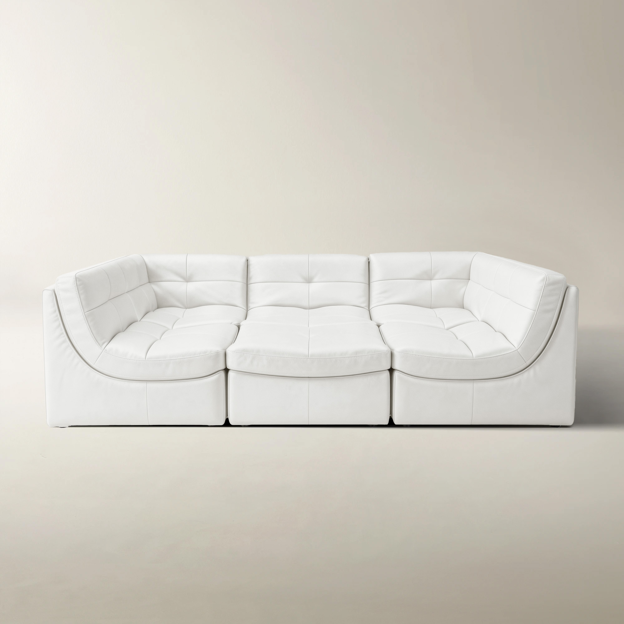 Convo Leather Sectional