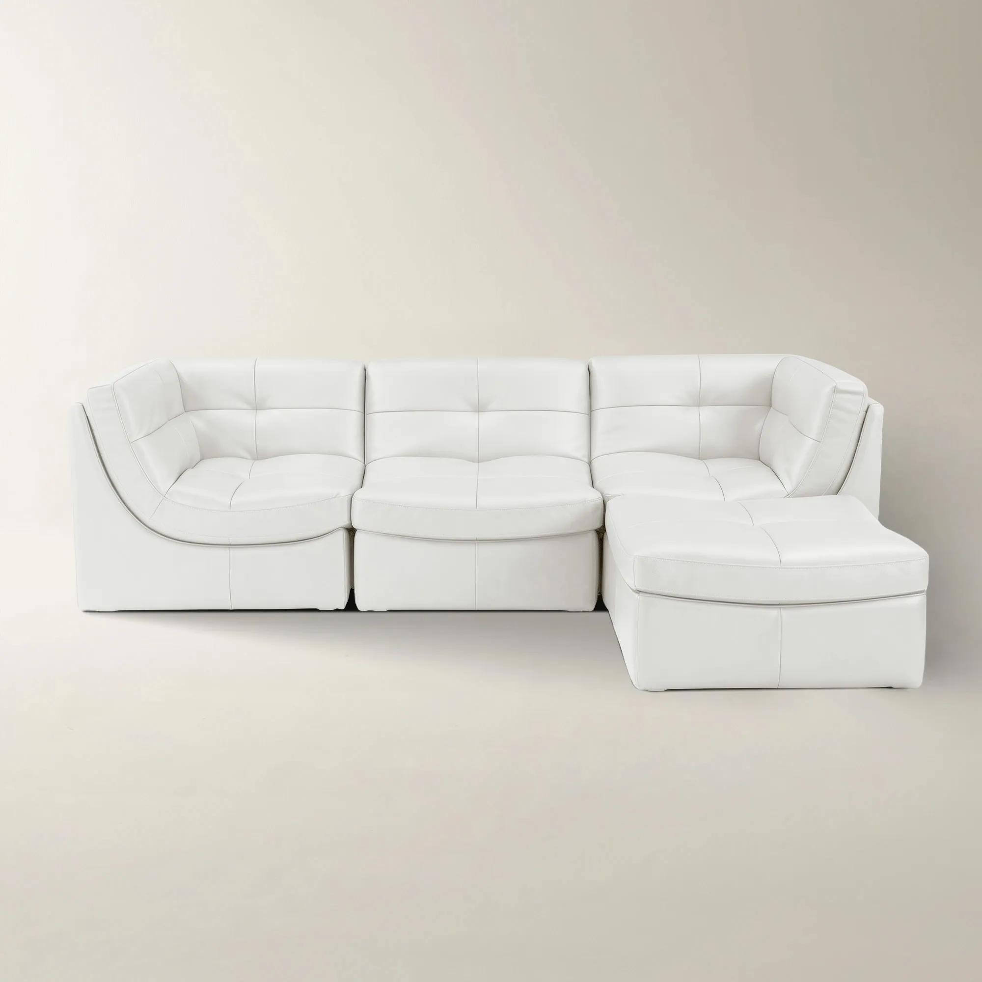 Convo Leather Sectional