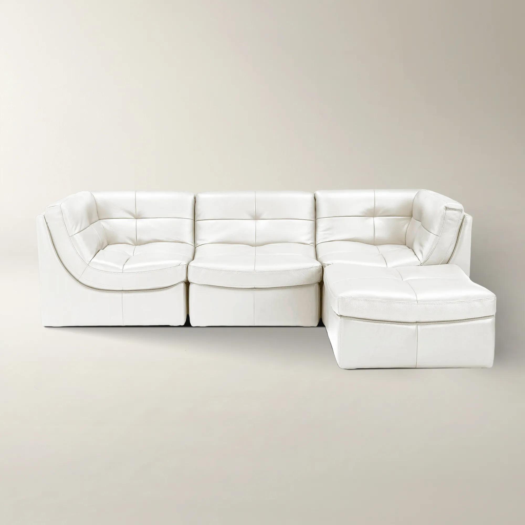 Convo Leather Sectional