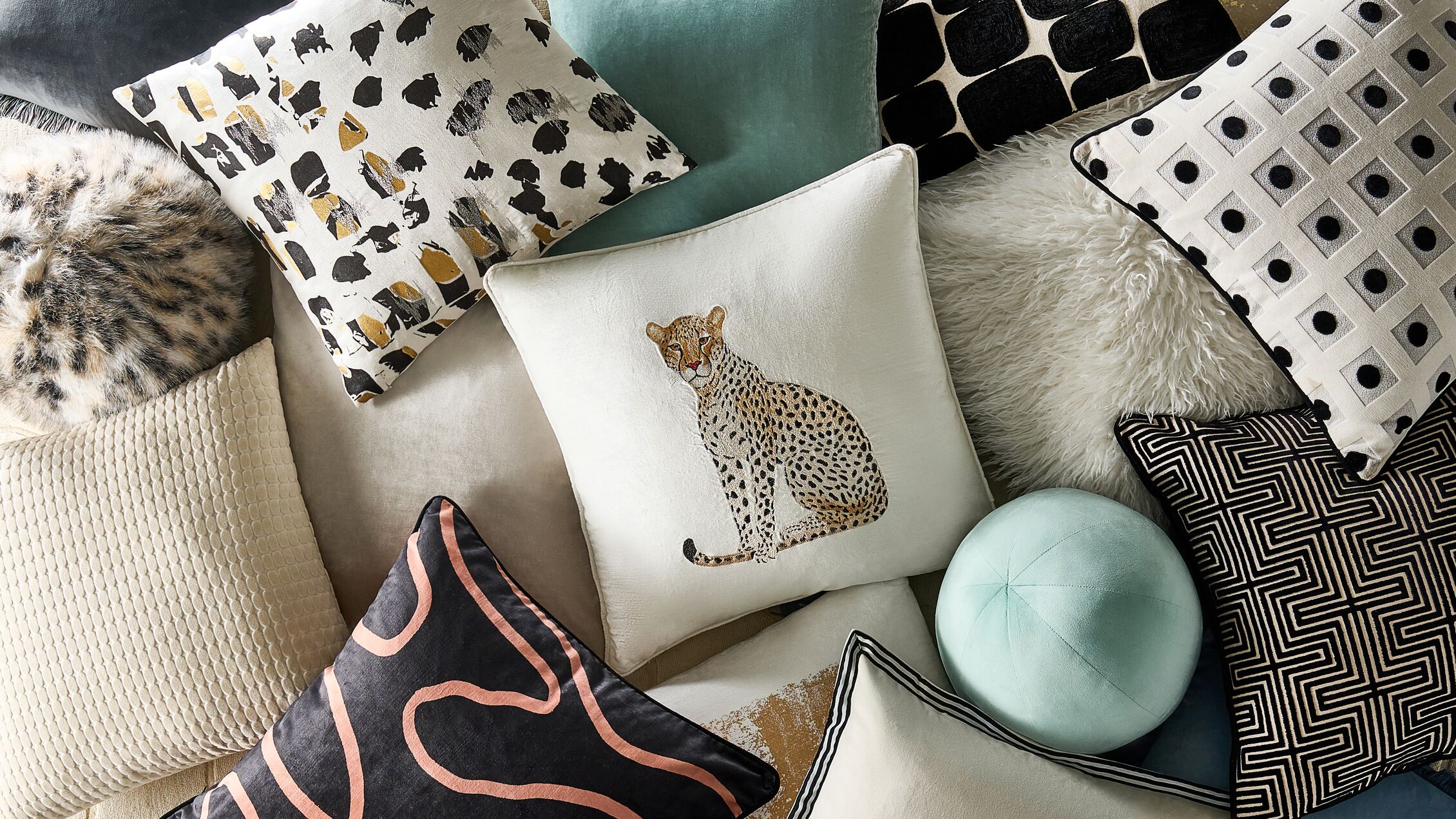 Discover accent pillows that define modern luxury and effortless style.