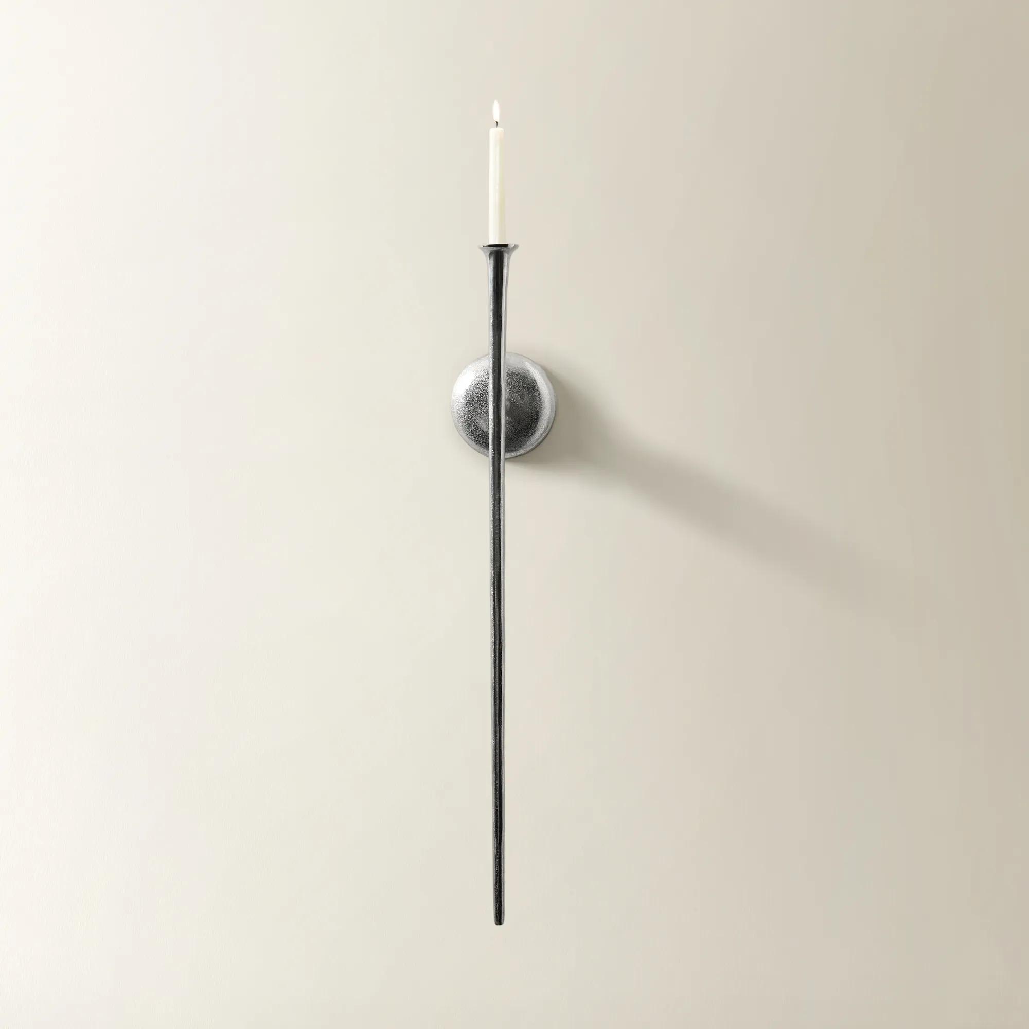 Cora Crystal Taper Holder