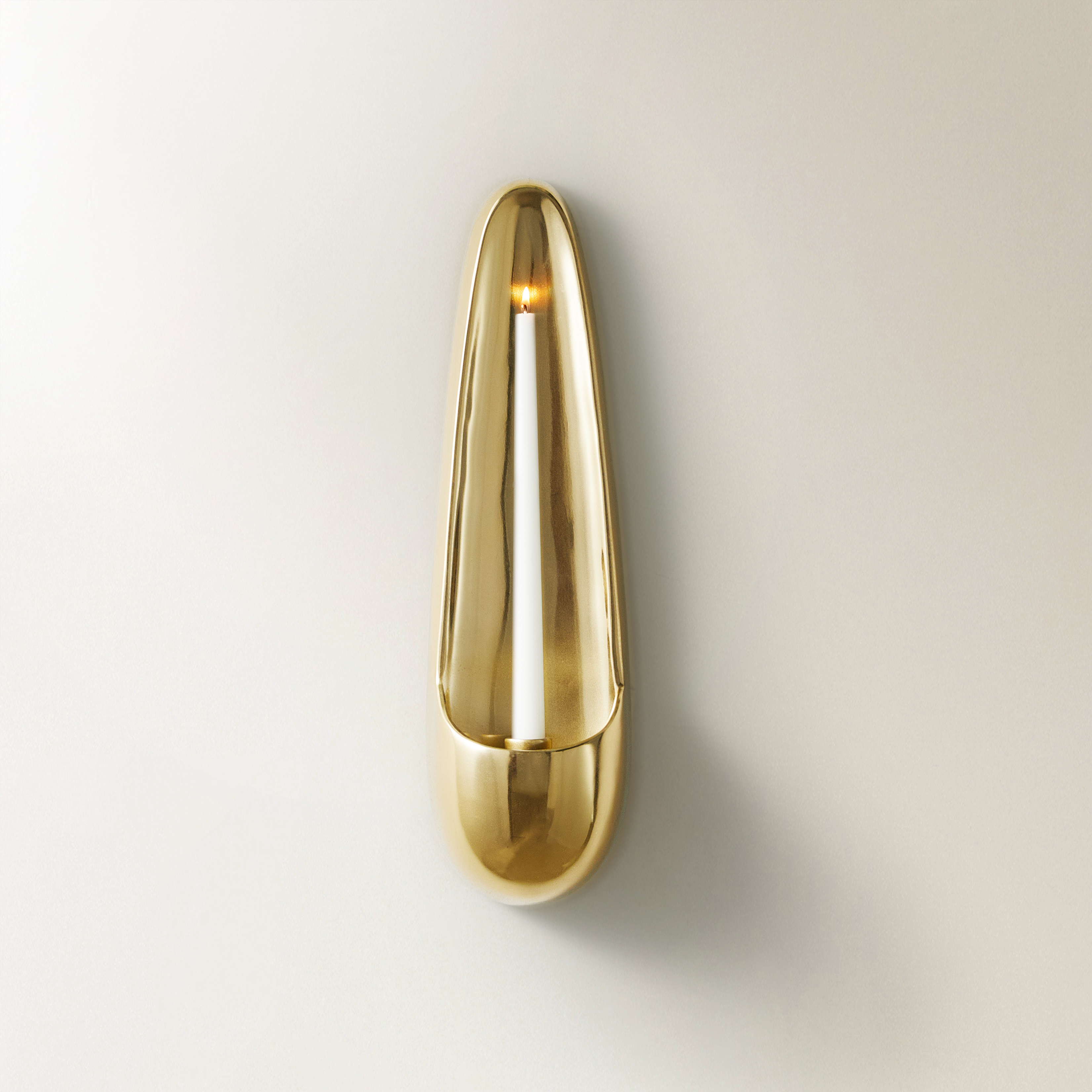 Cora Crystal Taper Holder