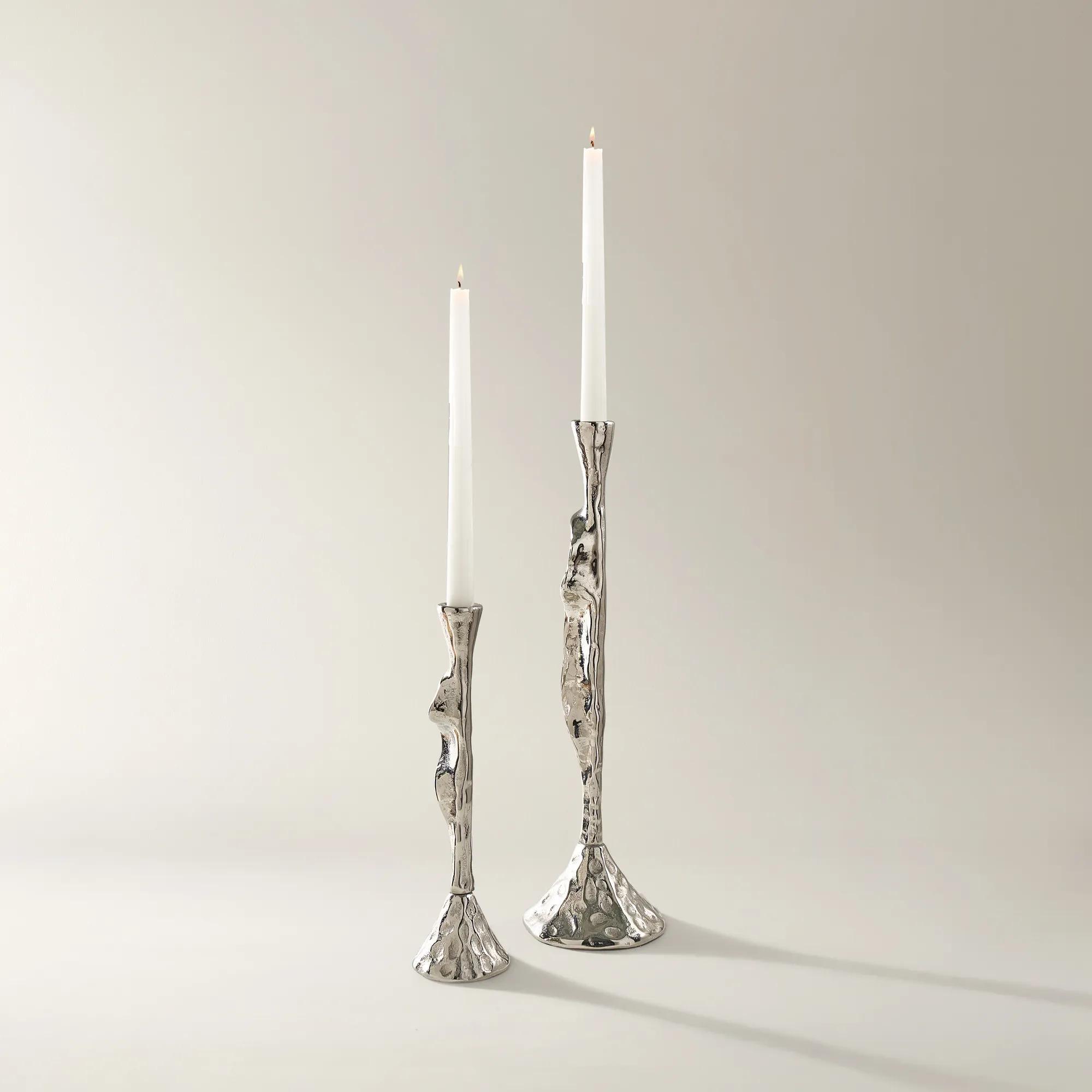 Cora Crystal Taper Holder