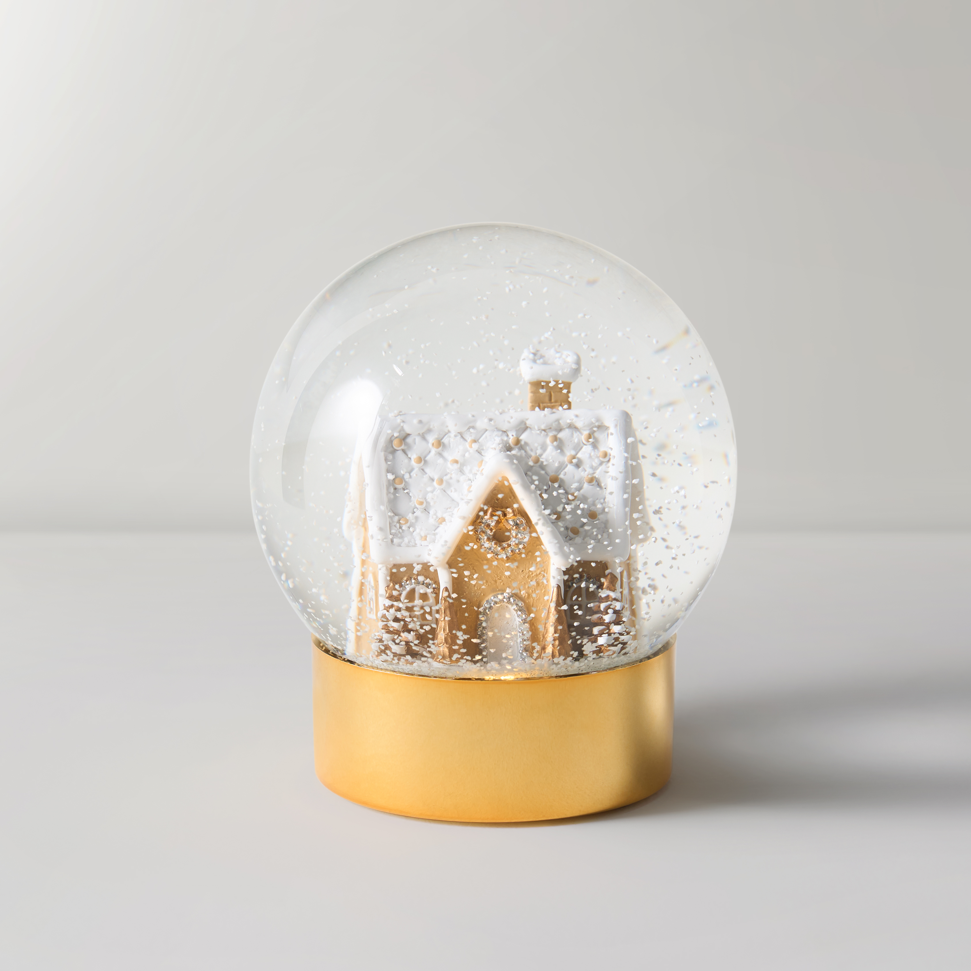 Gingerbread Snow Globe