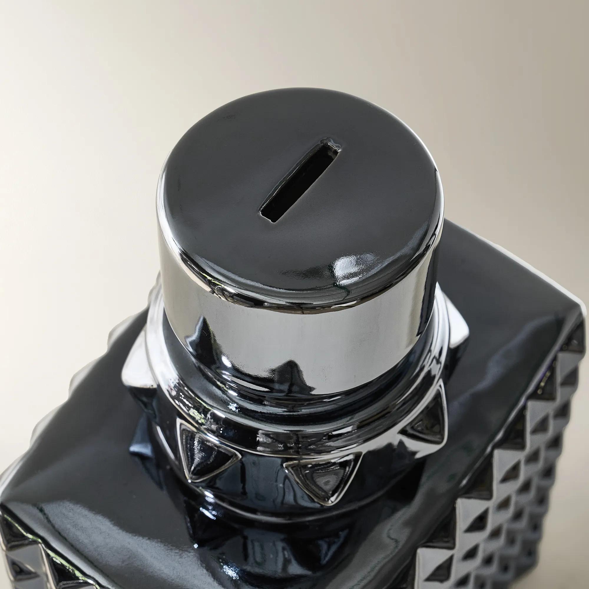 Studded Perfume Coin Bank