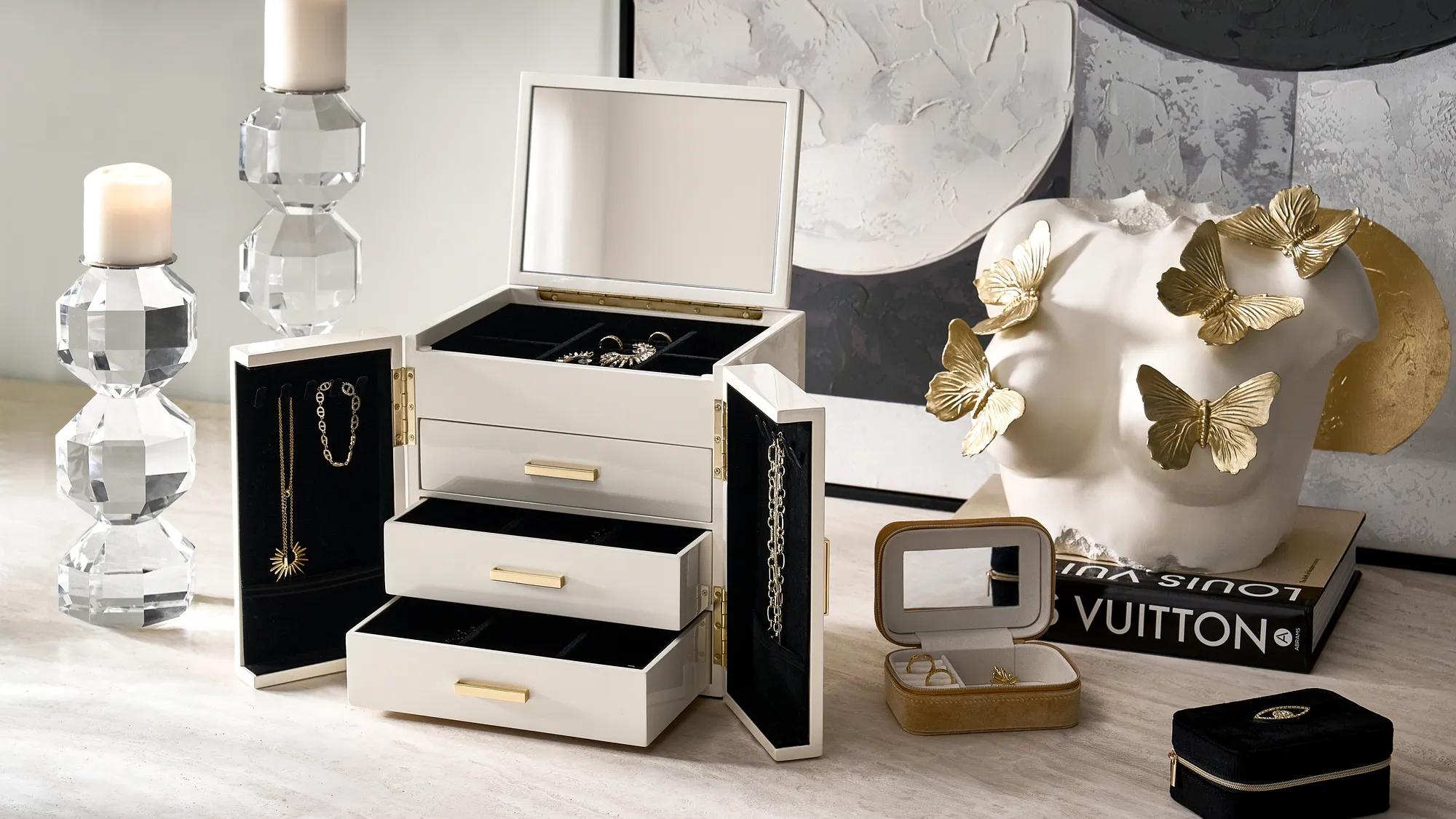 Fresco Jewelry Box - Ivory