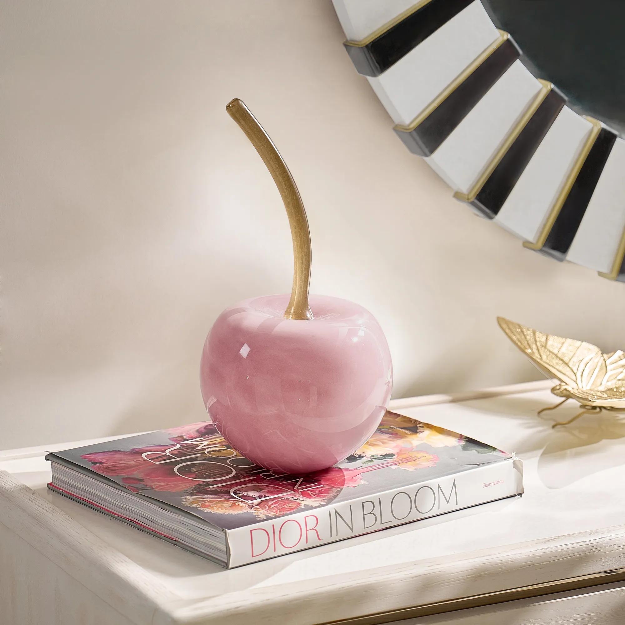Glass Cherry - Antique Mauve