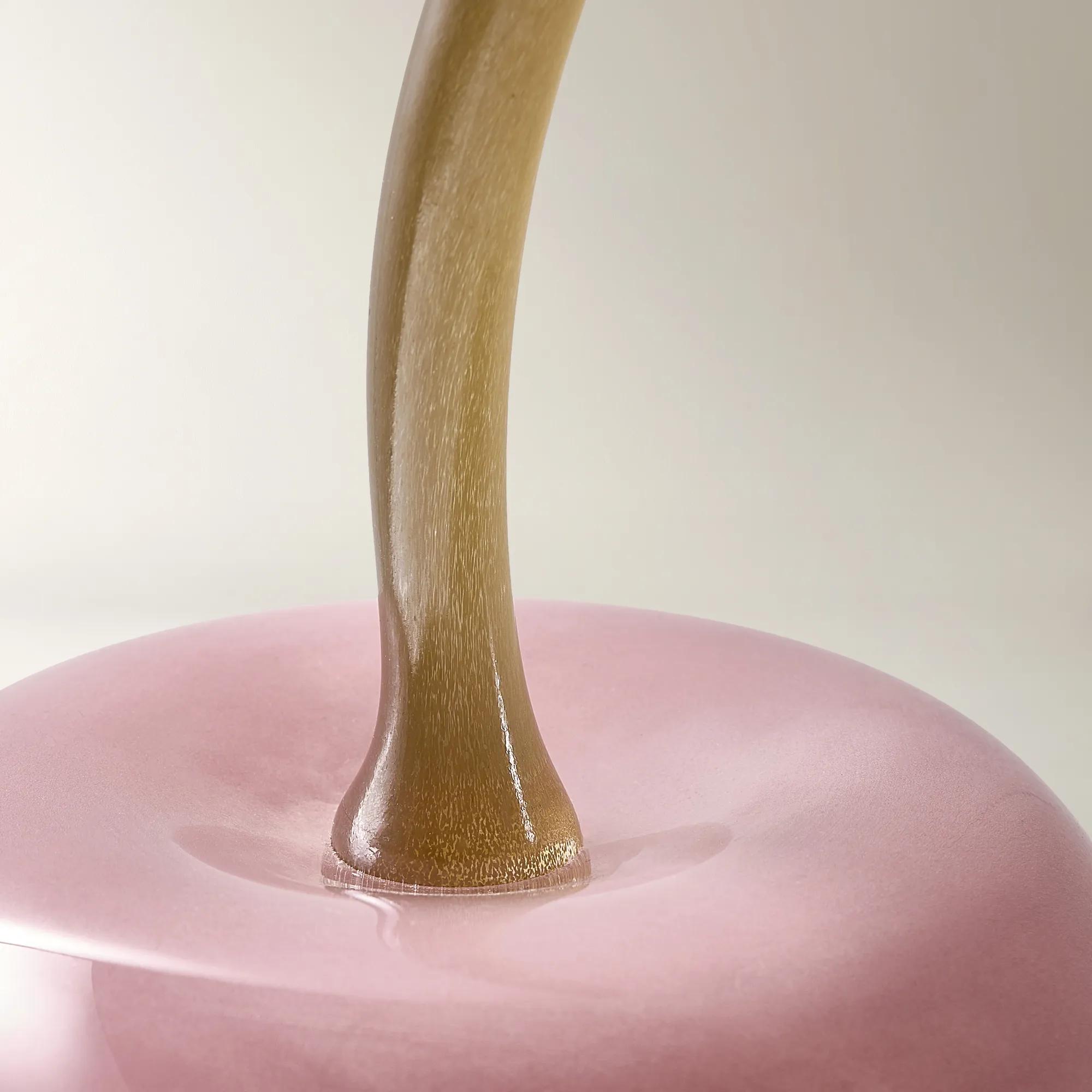 Glass Cherry - Antique Mauve
