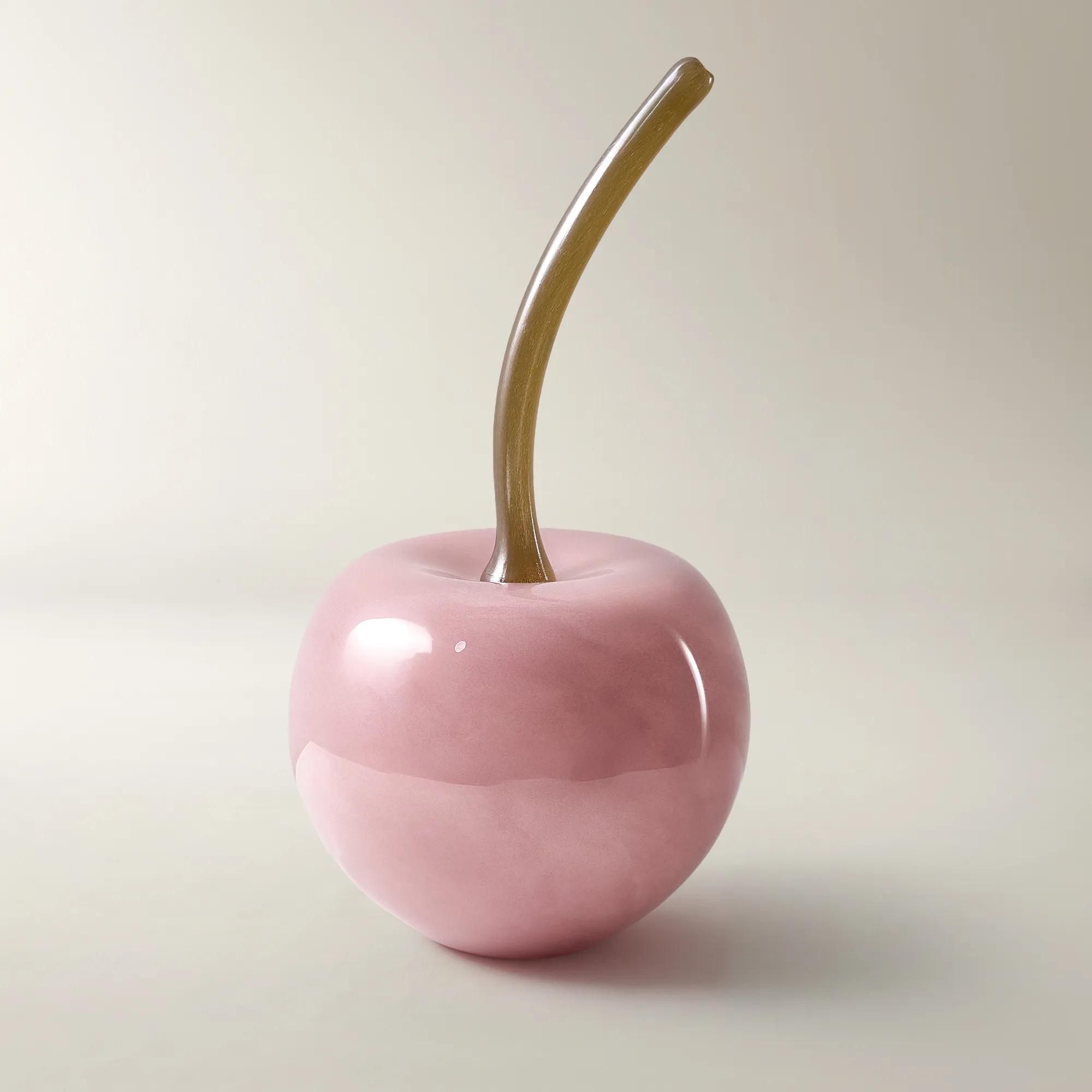 Glass Cherry - Antique Mauve