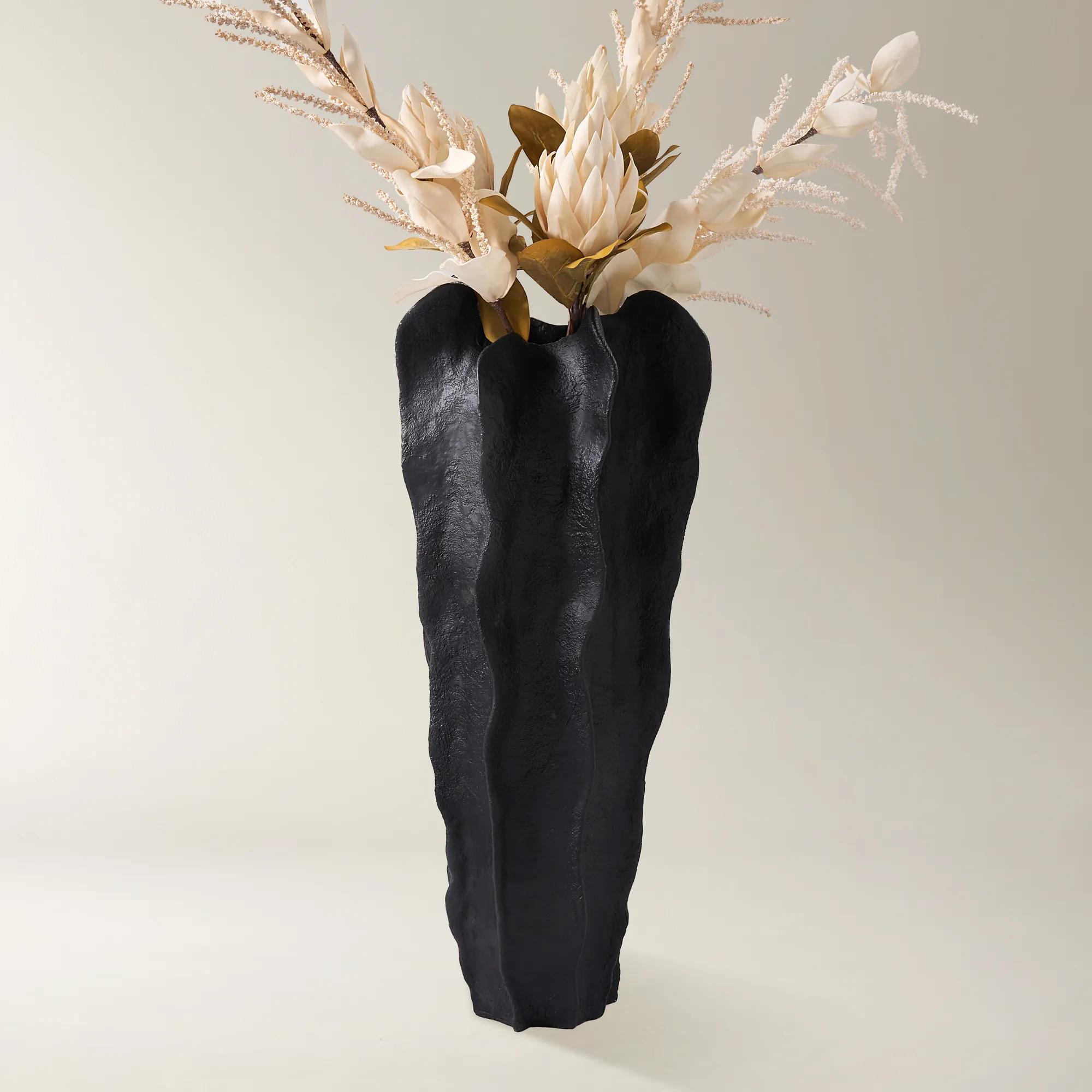 Playa Floor Vase - Black